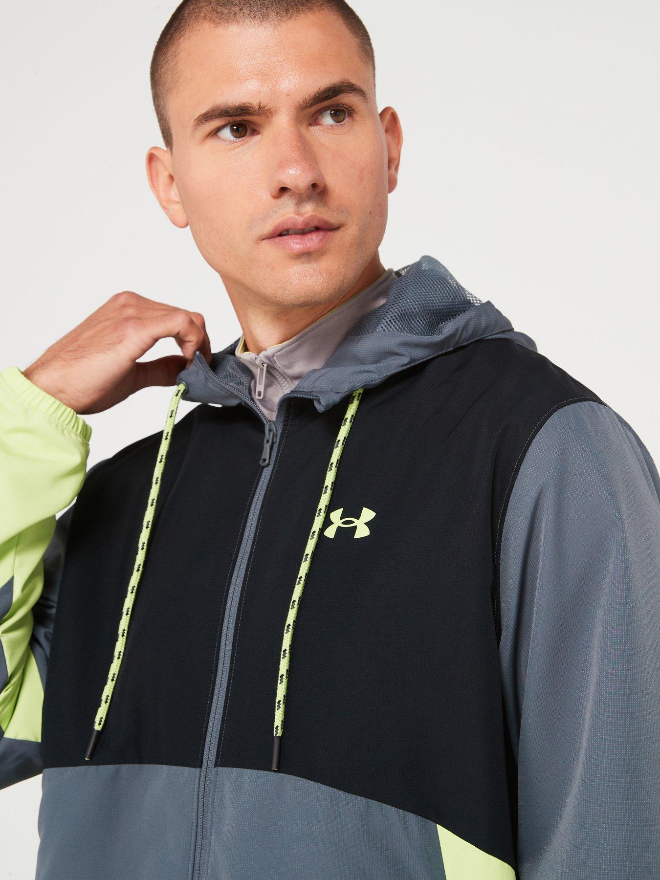 Image 4 of 6 of UNDER ARMOUR Men's Training Legacy Windbreaker - Grey