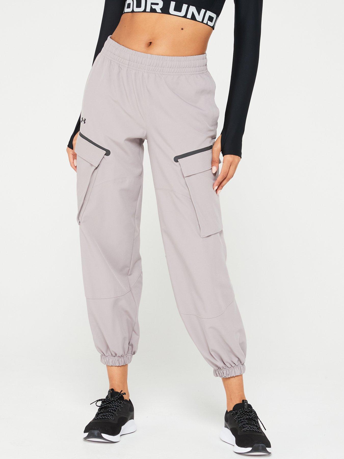 undefined Womens Training Unstoppable Cargo Pants - Grey