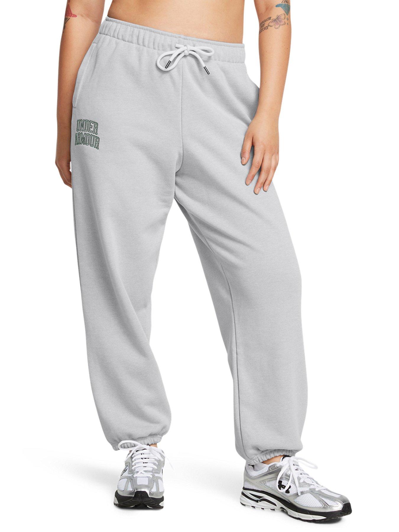 undefined Womens Training Icon Heavyweight Terry Oversized Pants - Grey