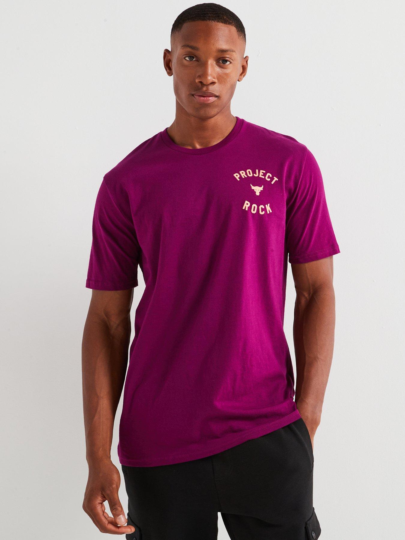 undefined Men's Training Project Rock 7 T-Shirt - Purple
