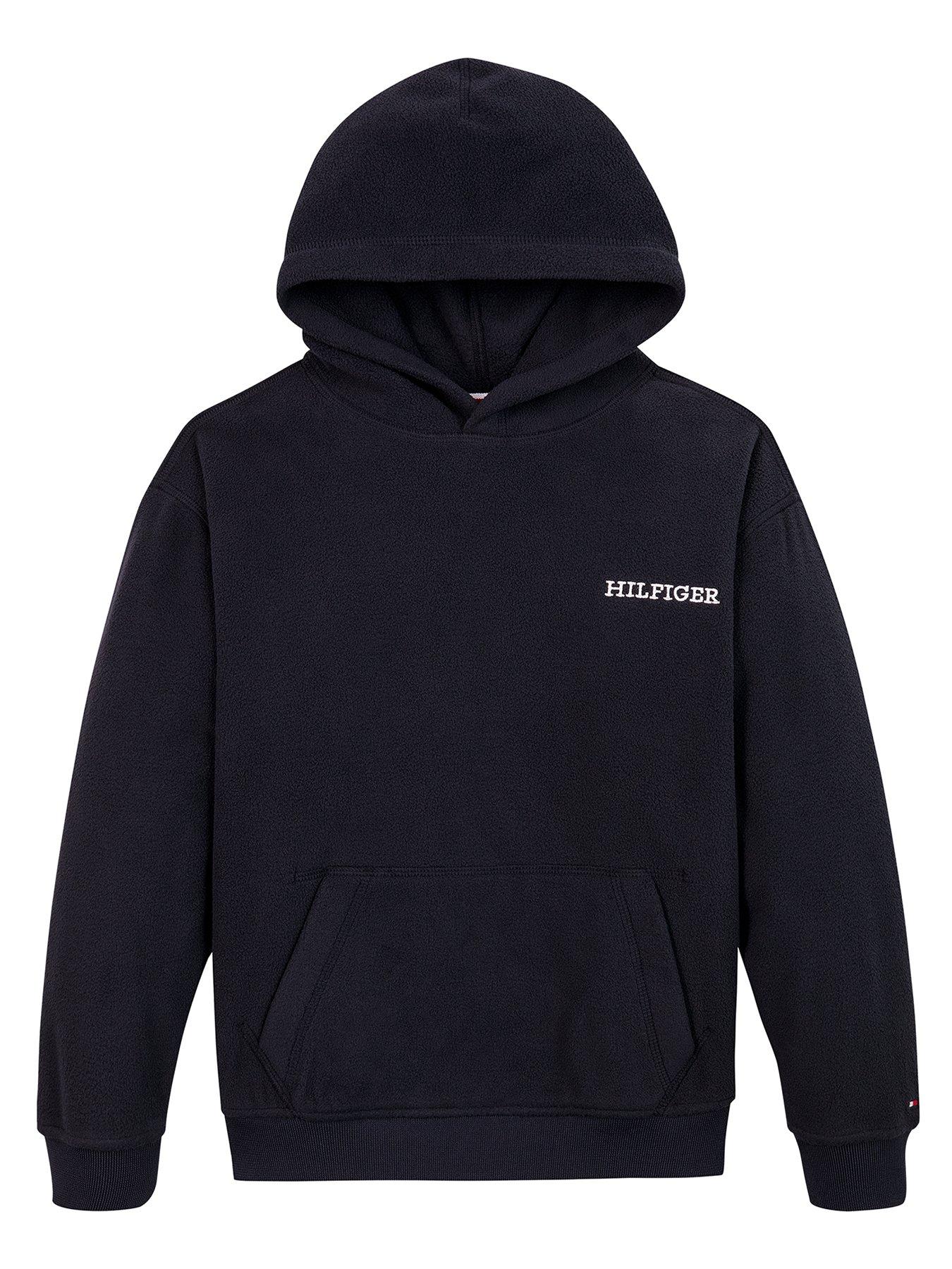 undefined Unisex U Polar Fleece Hoodie - Navy