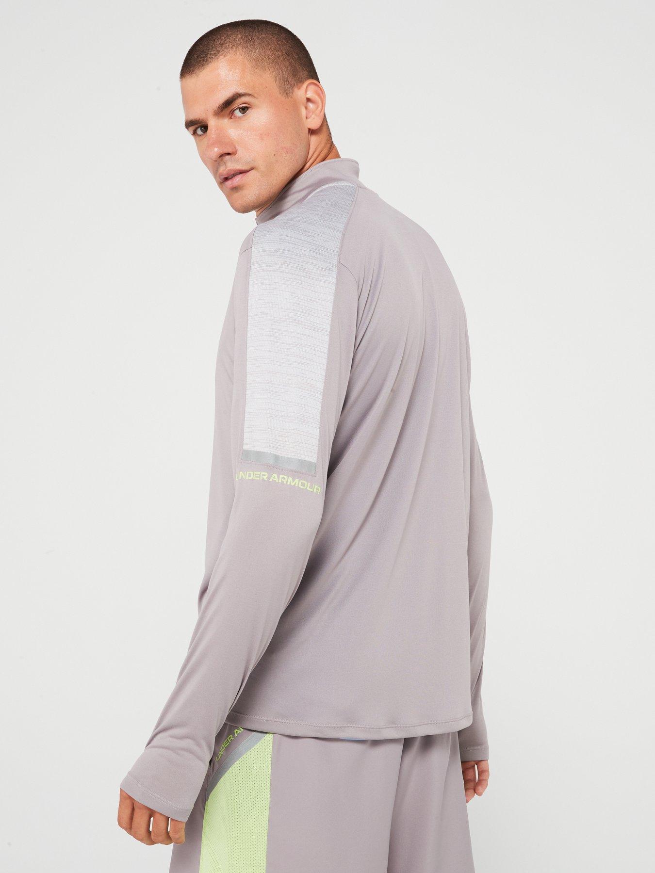  image of under-armour-mens-training-tech-utility-14-zip-top-grey