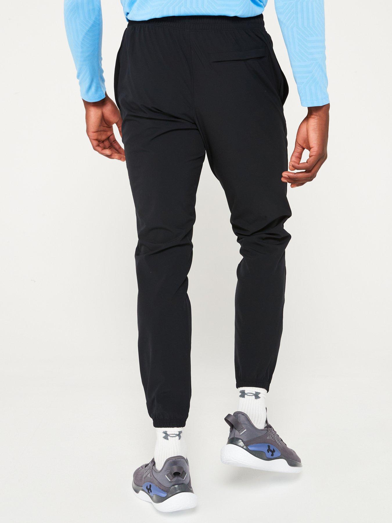 UNDER ARMOUR Mens Training Vibe Woven Joggers Black Littlewoods