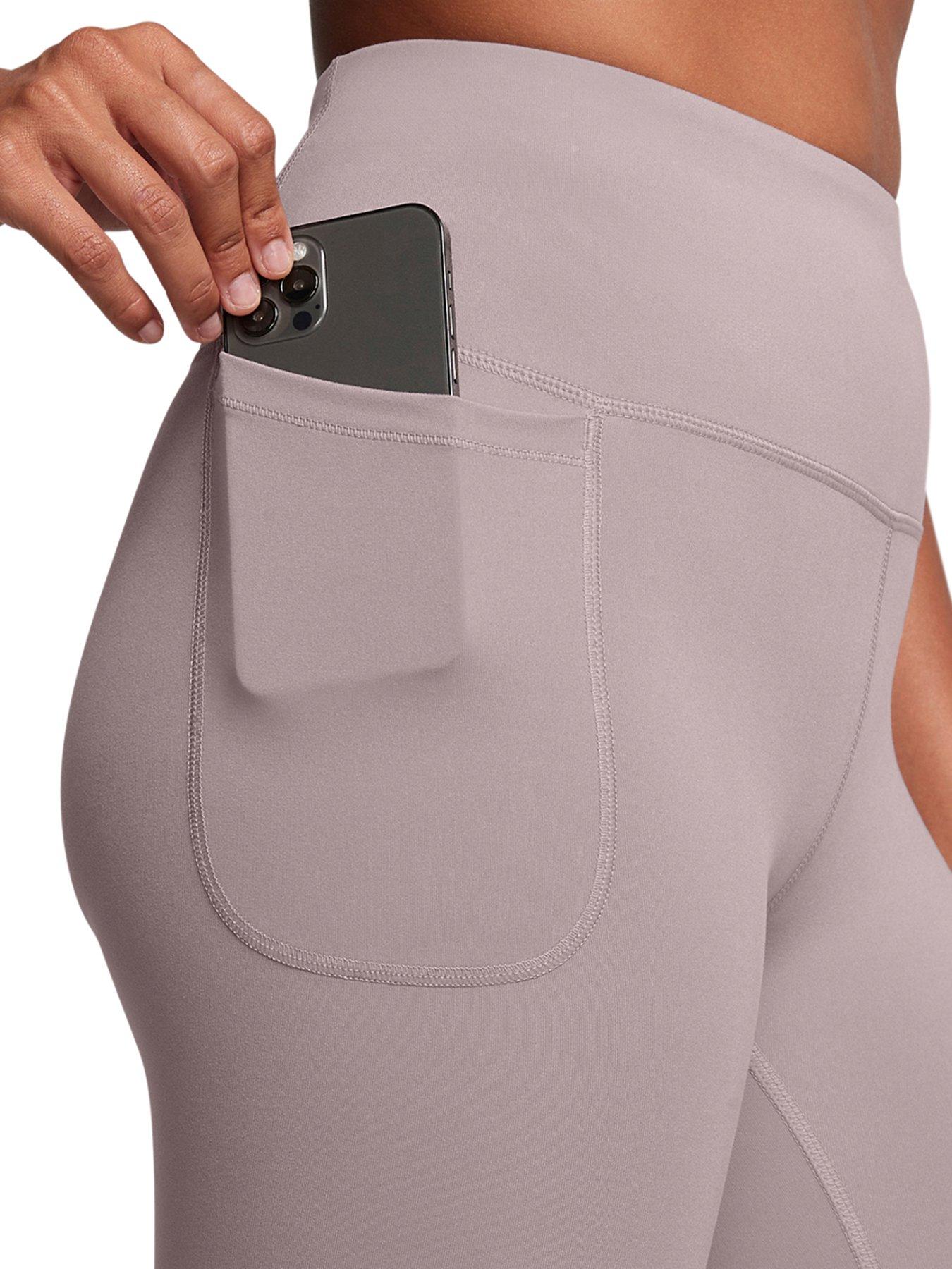  image of under-armour-womens-training-motion-leggings-grey