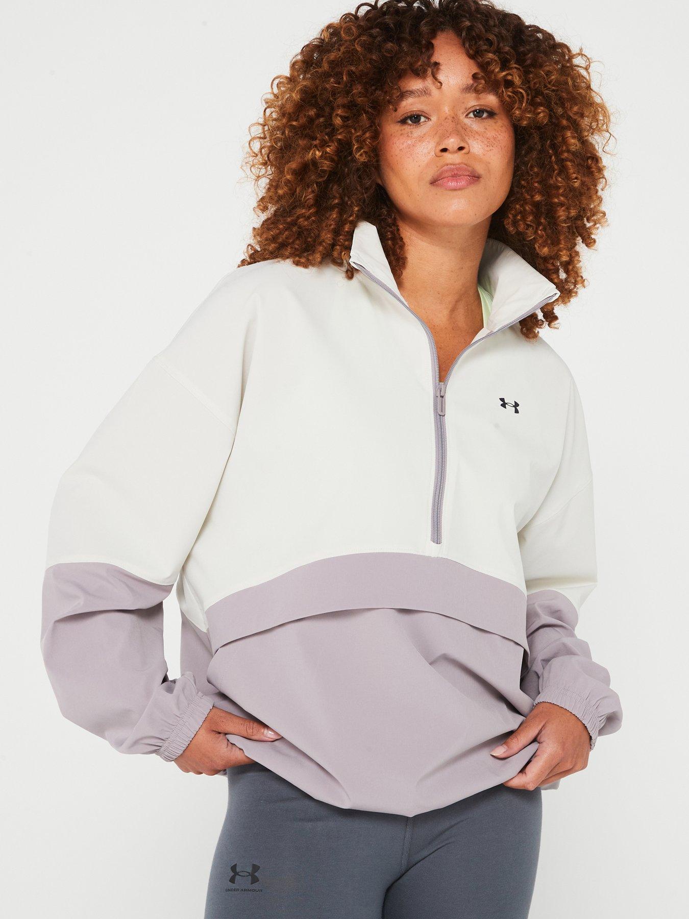  image of under-armour-womens-training-armoursport-anorak-white