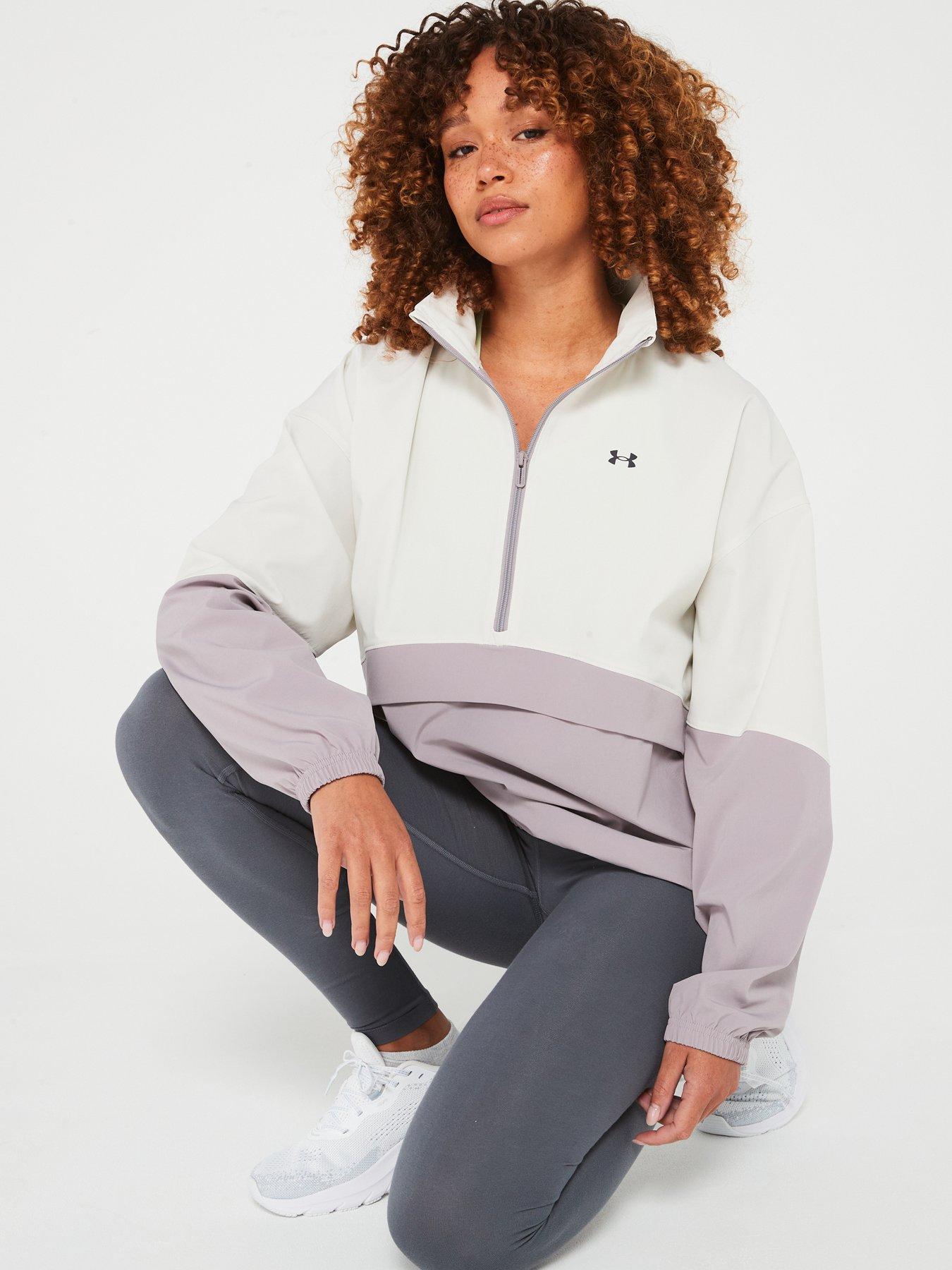  image of under-armour-womens-training-armoursport-anorak-white