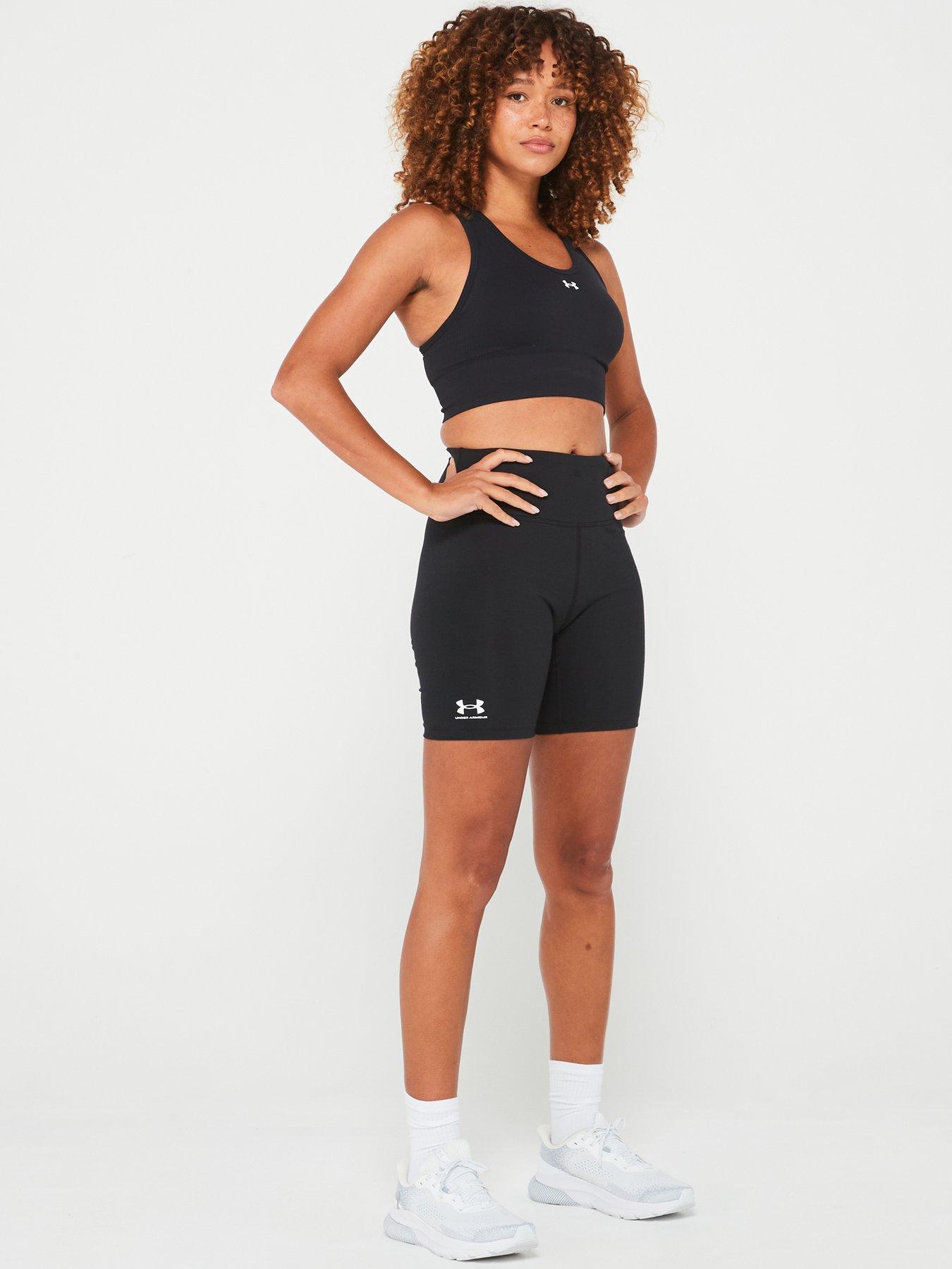 image of under-armour-womens-training-campus-7inch-shorts-black