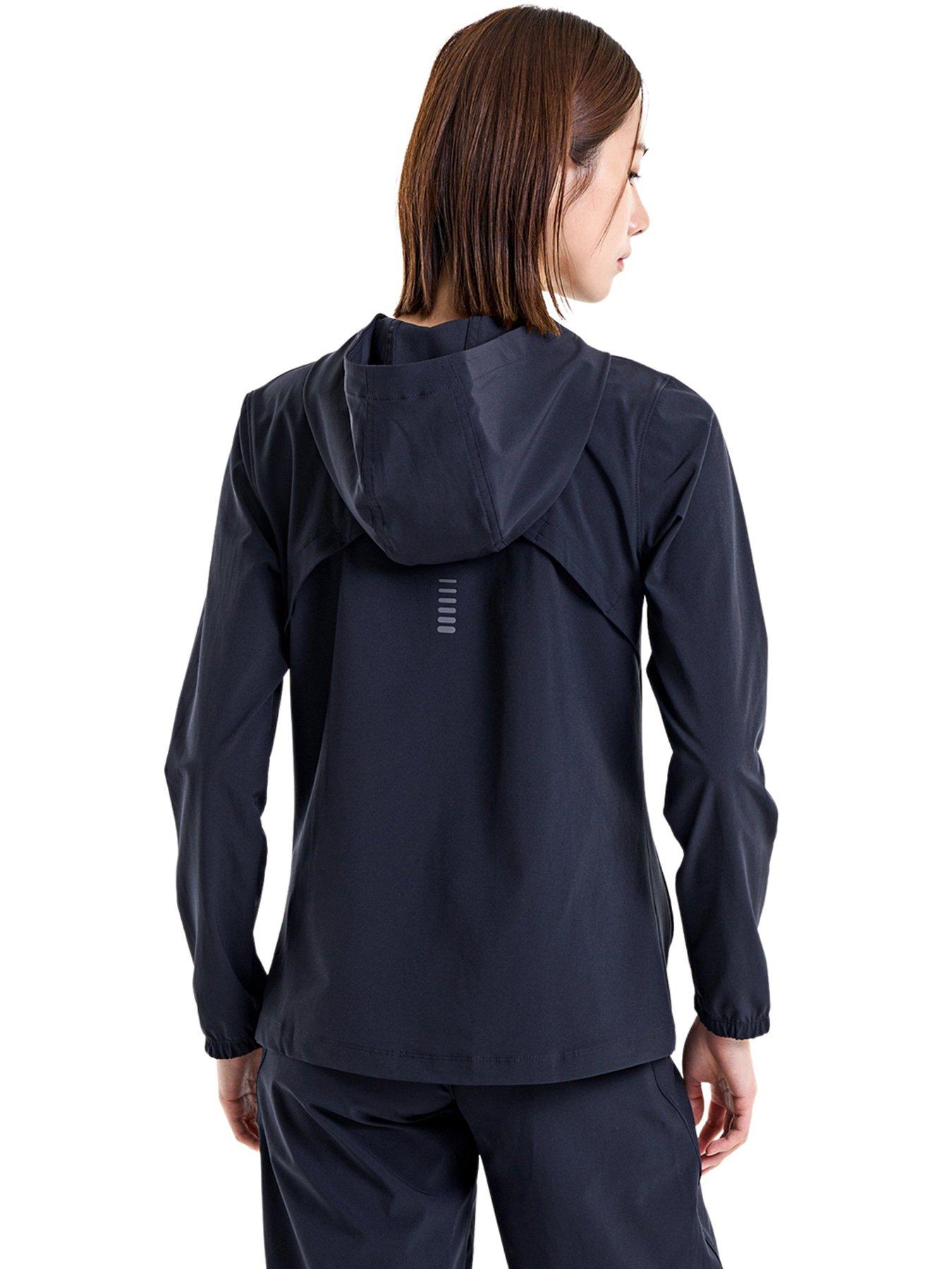  image of under-armour-womens-running-outrun-the-storm-jacket-black