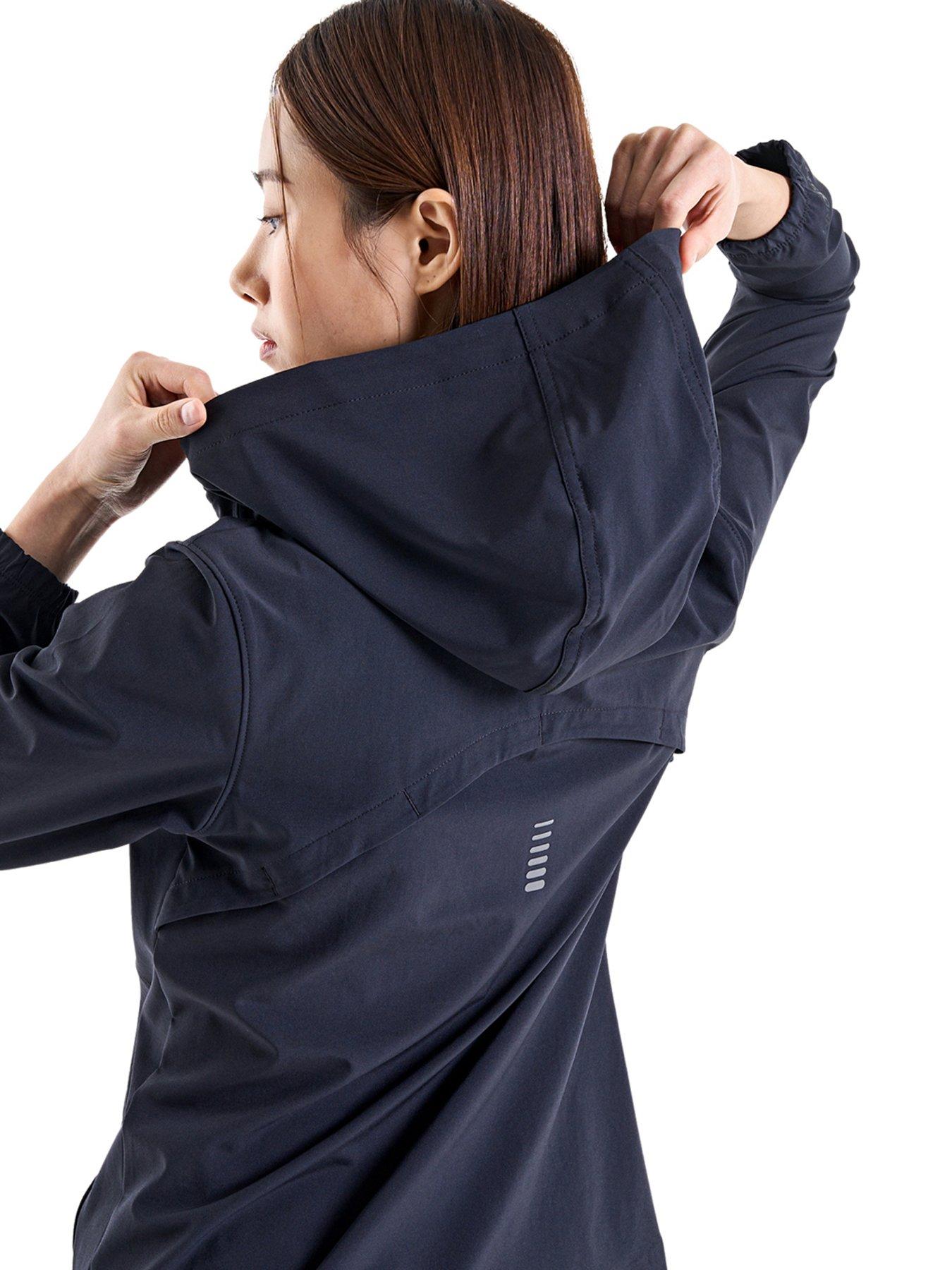  image of under-armour-womens-running-outrun-the-storm-jacket-black