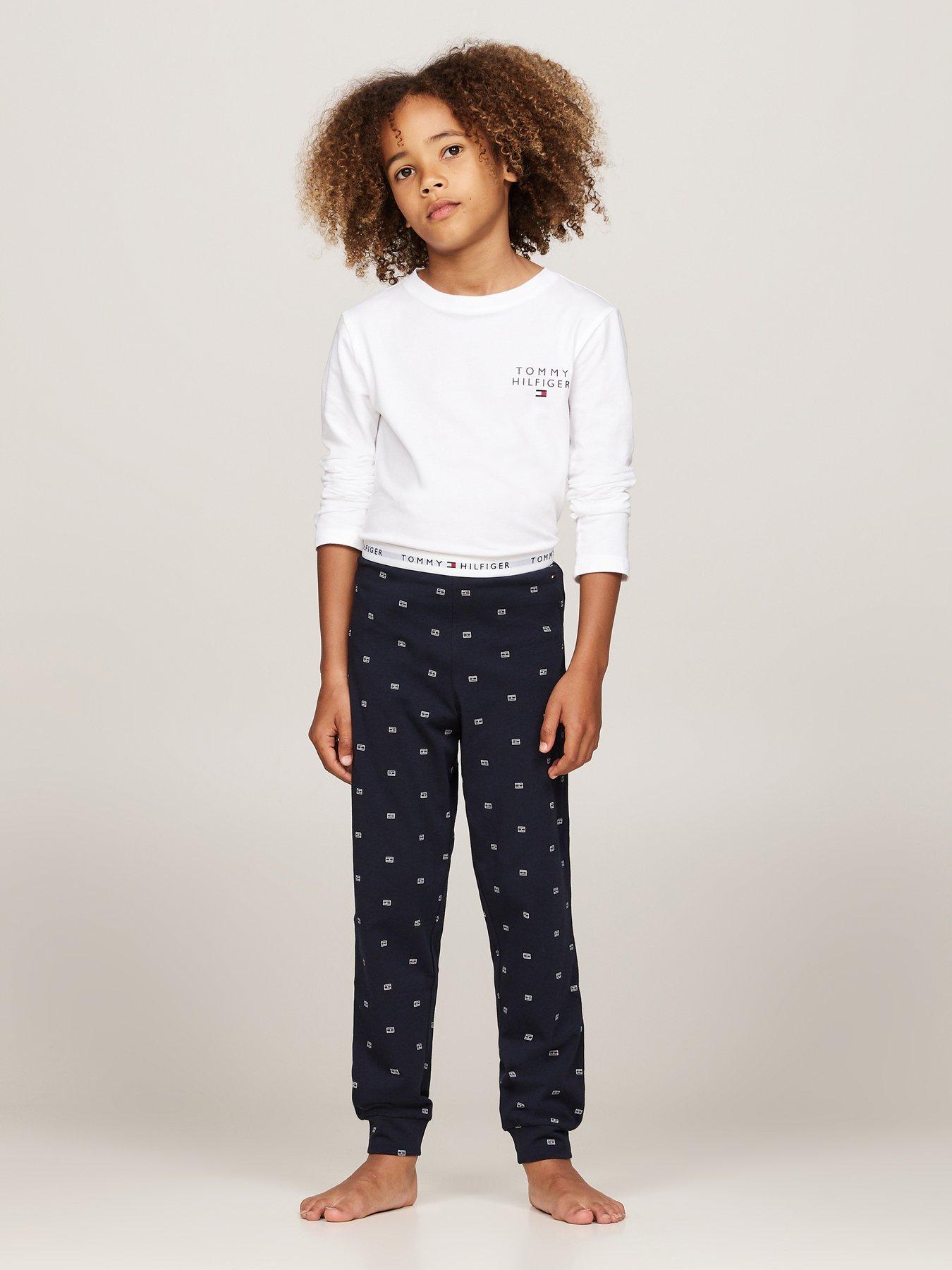 undefined Boys Print Long Sleeve Cuffed Pyjama Set - Multi
