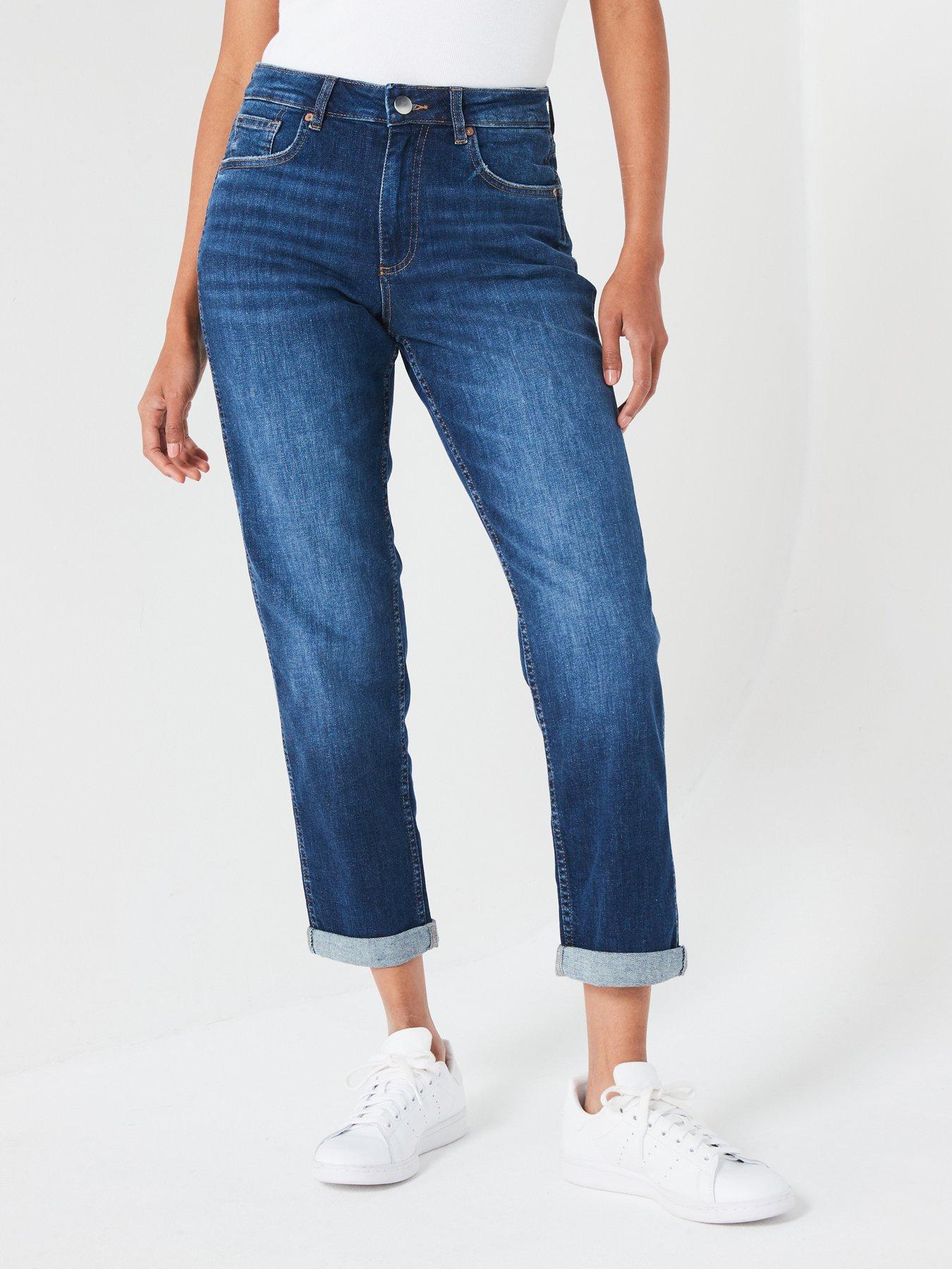  image of everyday-taylor-boyfriend-jeans-dark-wash