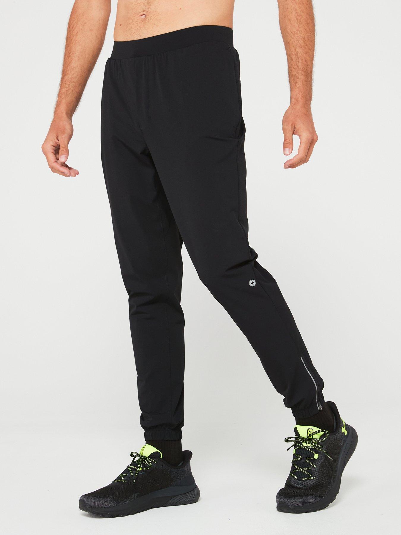 Gym + Coffee Mens Training In Motion Jogger - Black