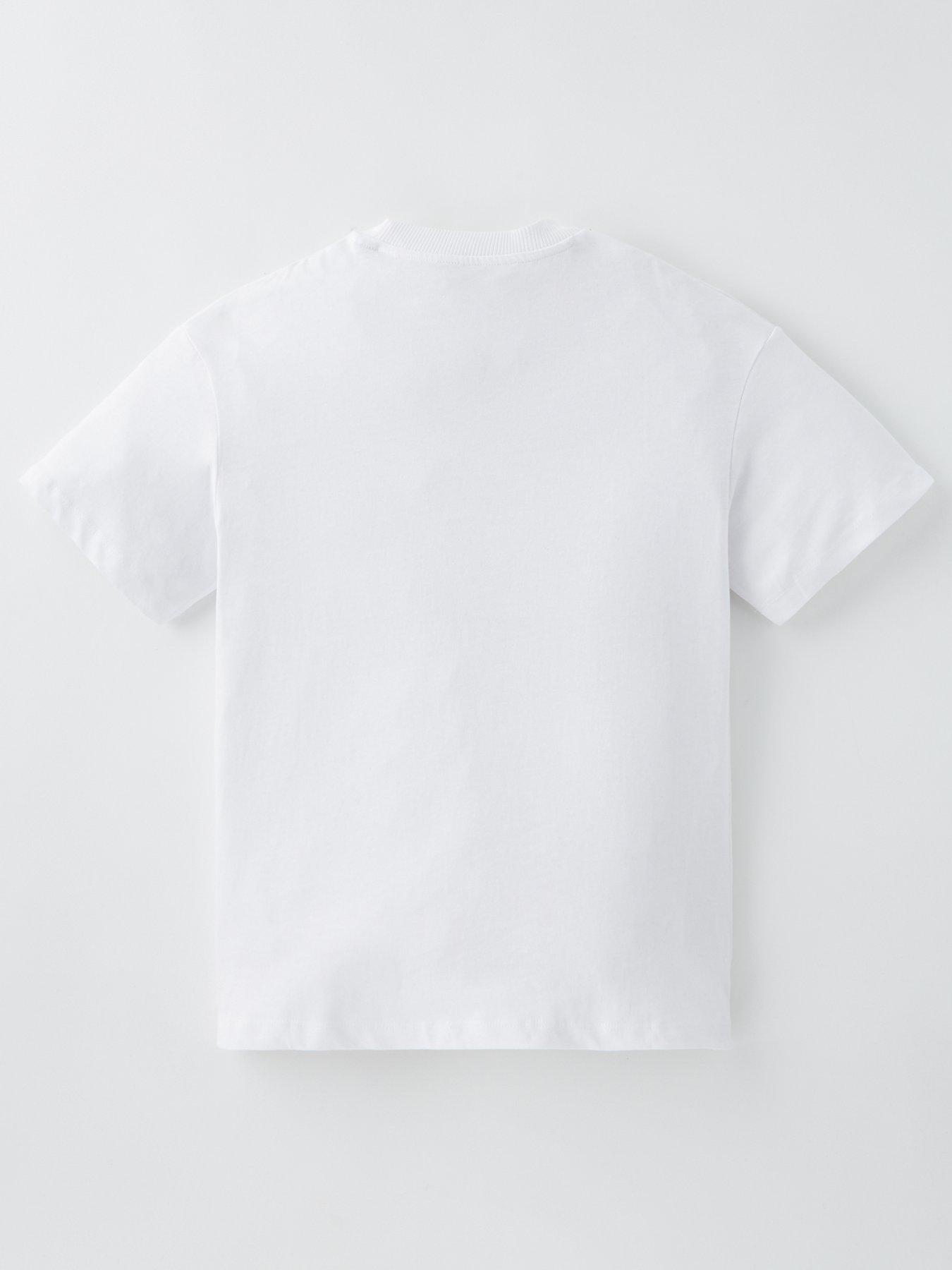  image of jack-jones-junior-boys-caleb-varsity-t-shirt-white