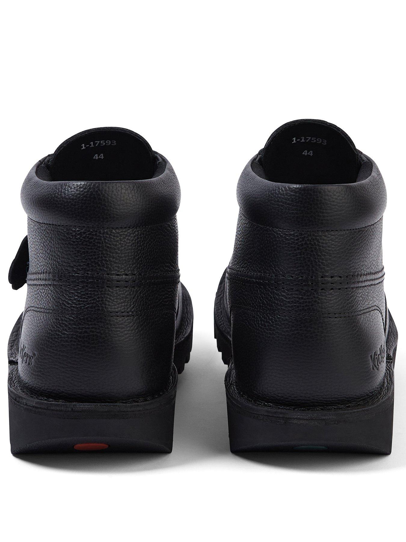 Image 3 of 6 of Kickers Kick Boot Tumble Lace Up Boots - Black