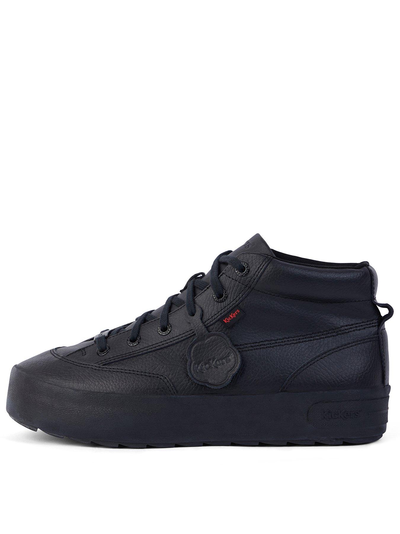 Kickers Kester Hi Lace Up Boots Black littlewoods