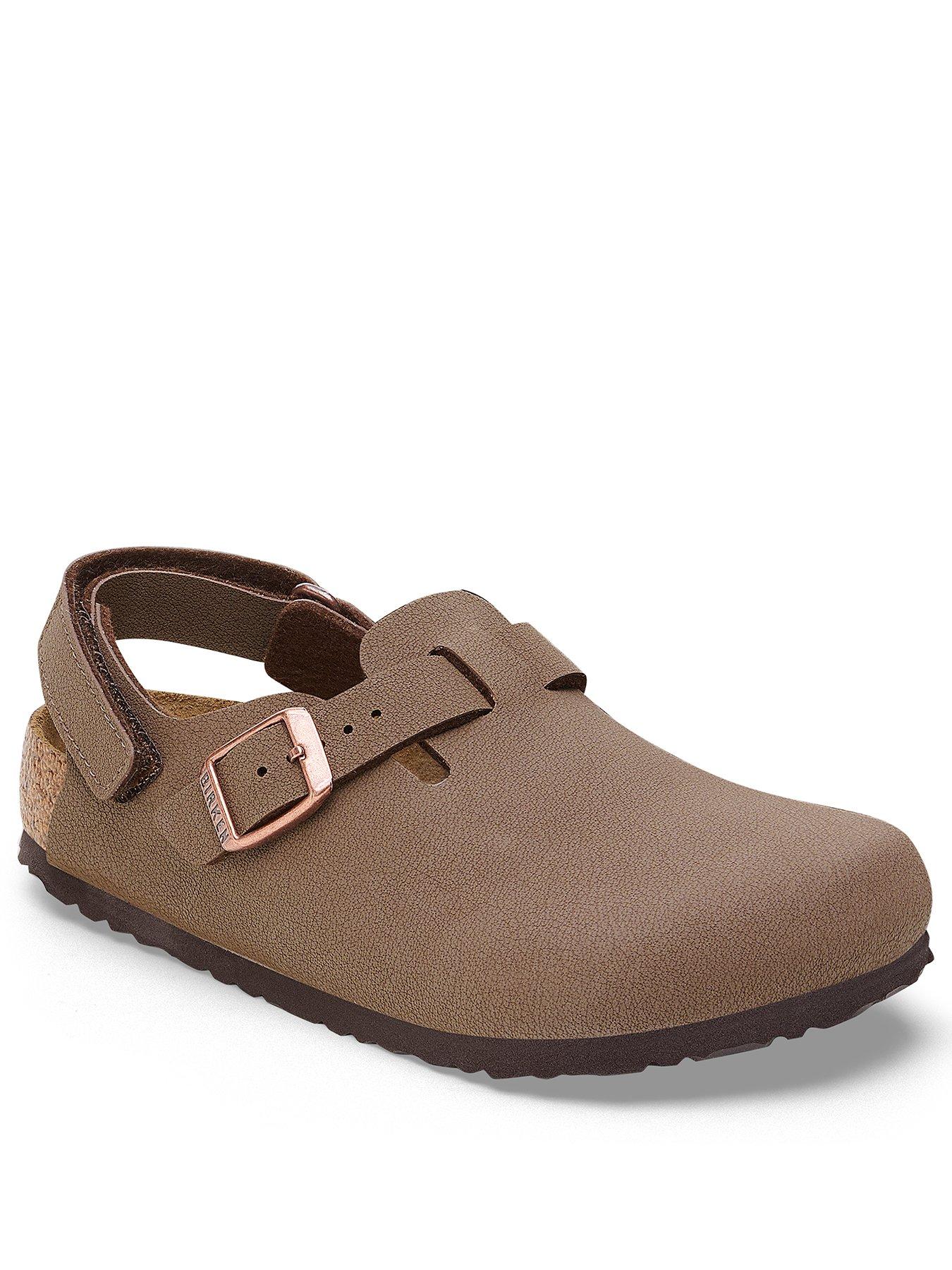  image of birkenstock-kids-tokio-back-strap-clogs-brown
