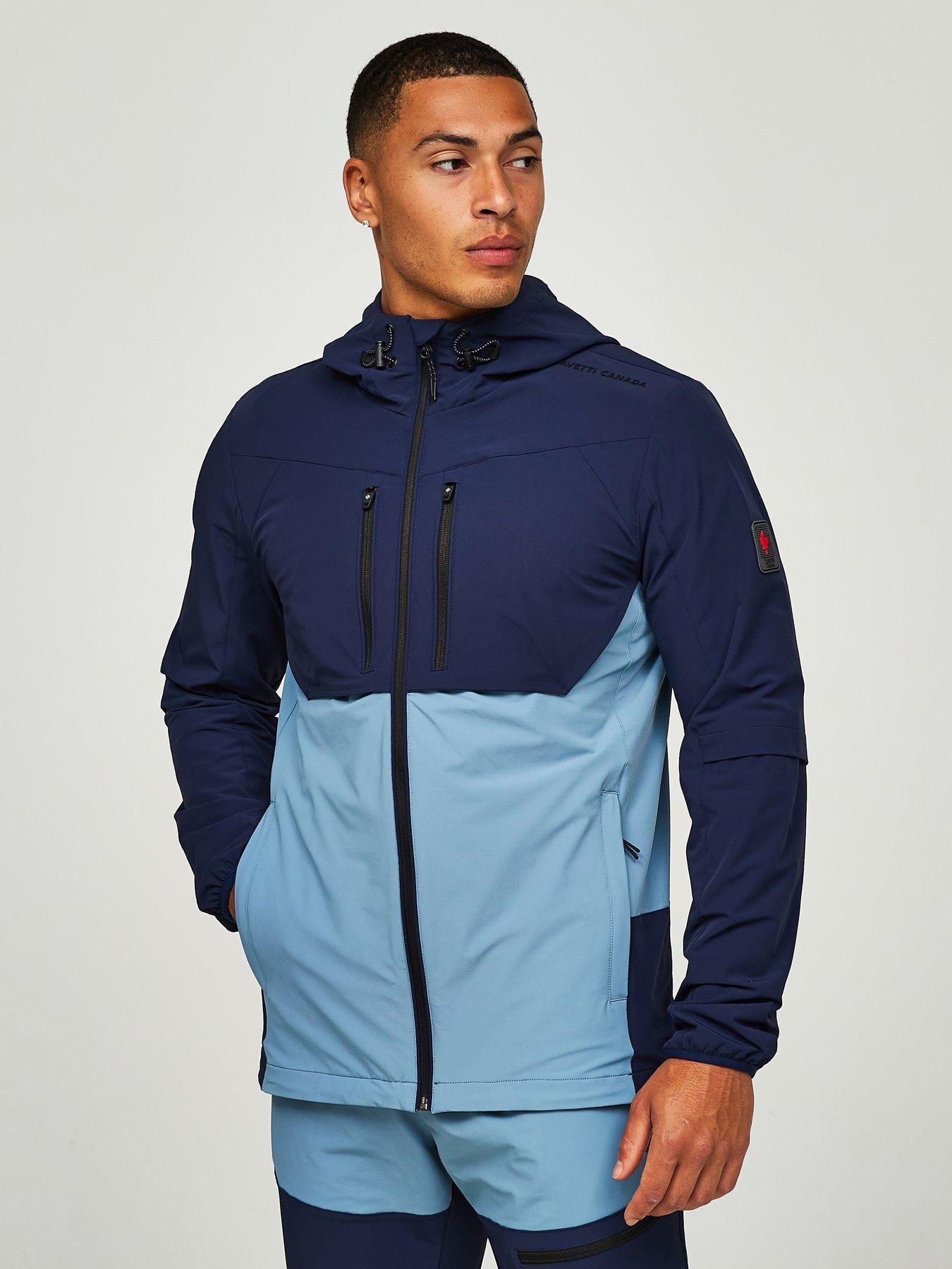 zavetti-canada-vosso-woven-zip-hoodie-blue