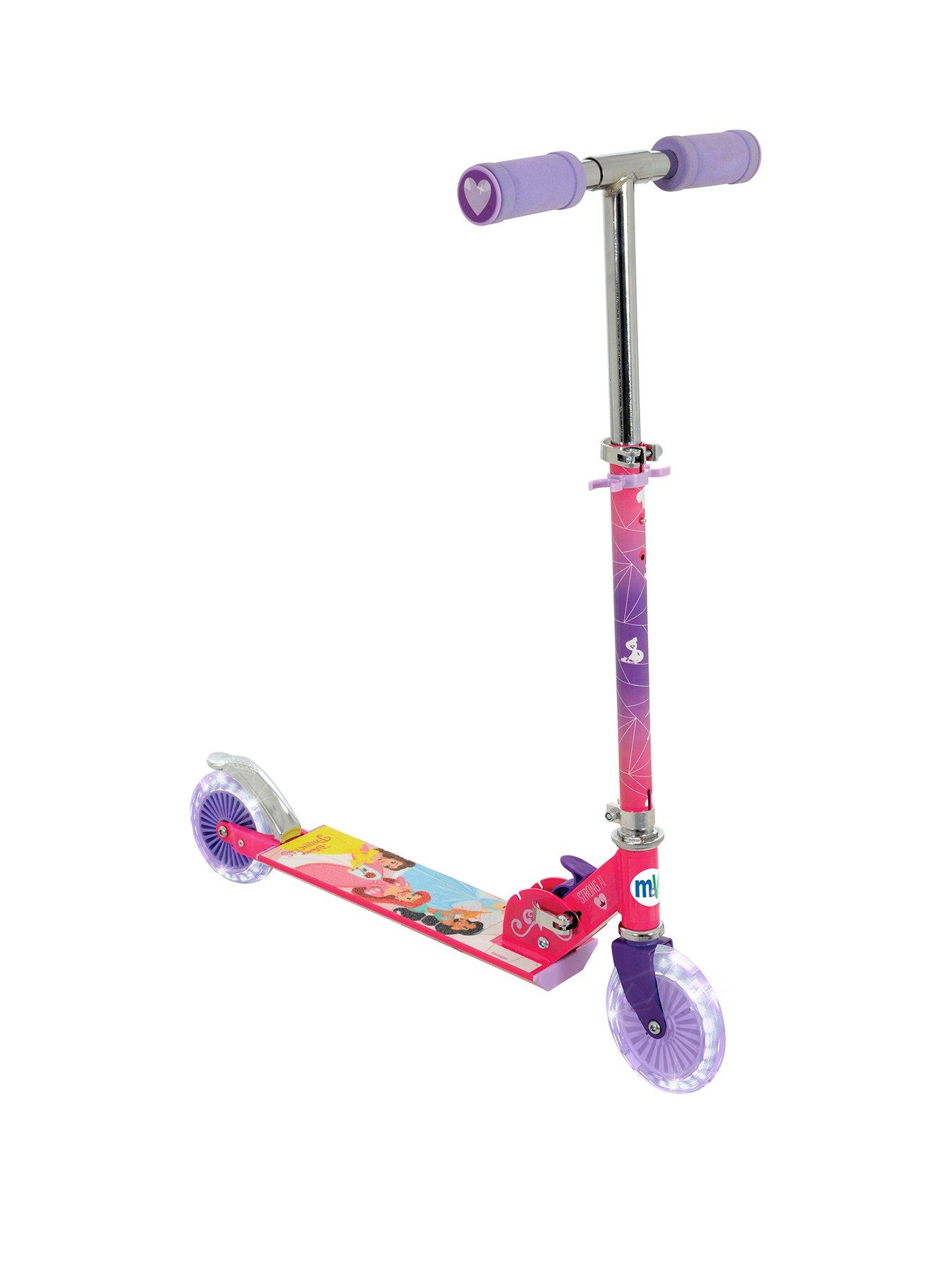 undefined Folding Inline Scooter with Light Up Wheels