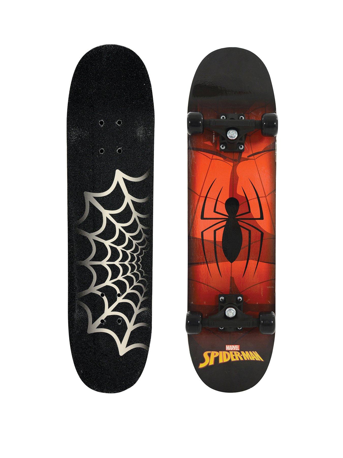 spiderman-wooden-skateboard