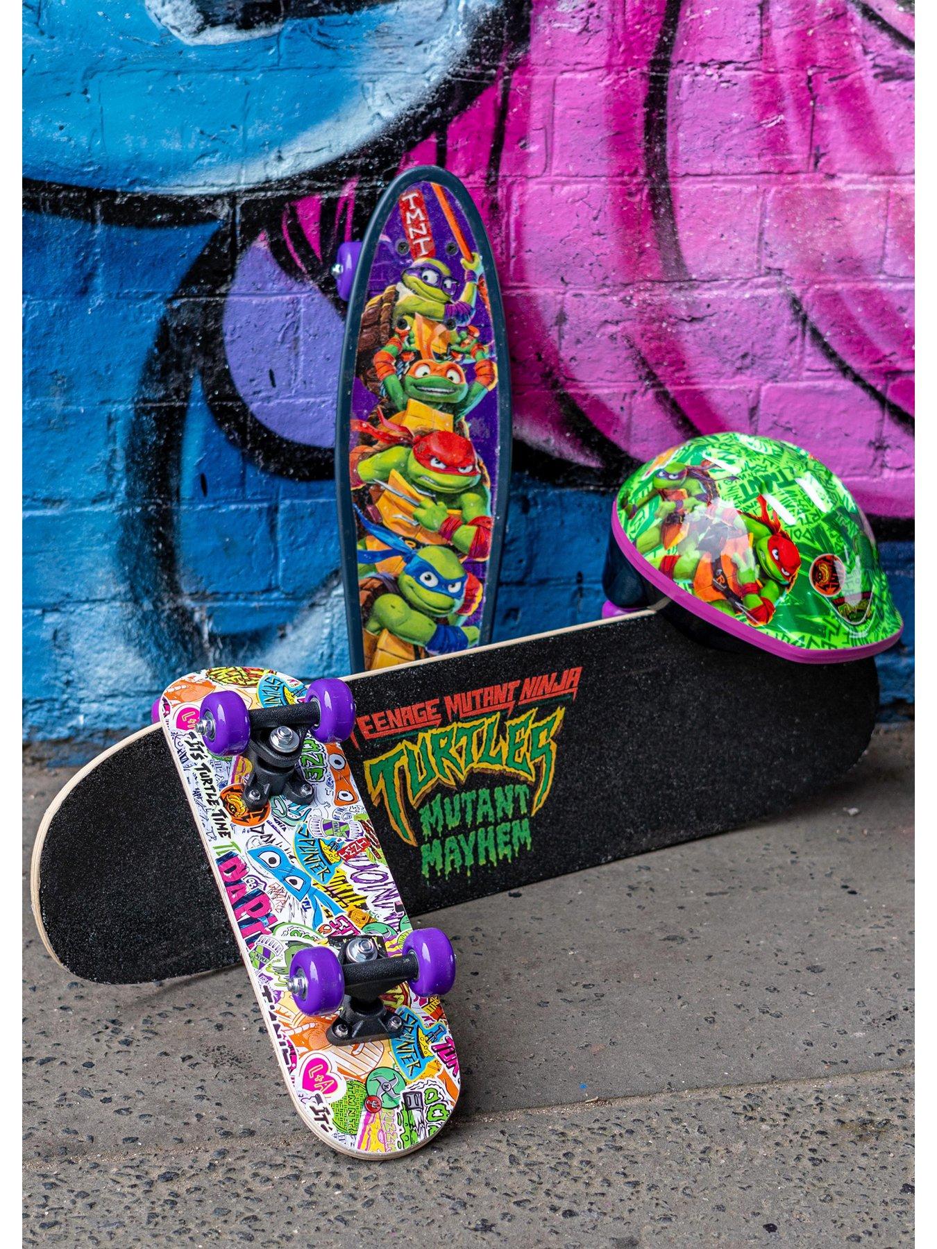 Teenage Mutant Ninja Turtles Wooden Skateboard | Littlewoods