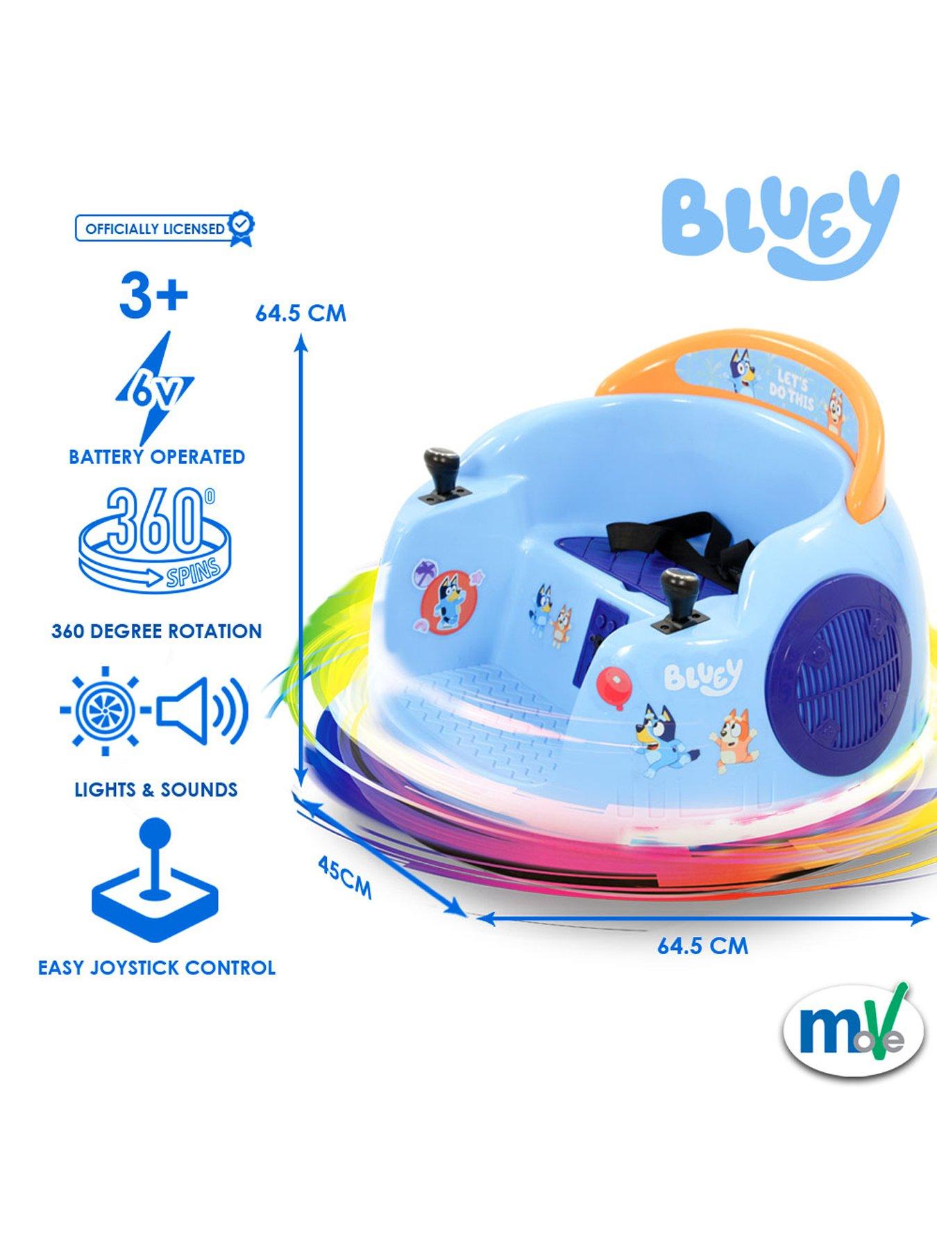 Image 2 of 8 of Bluey 6V Electric Bumper Car Ride On
