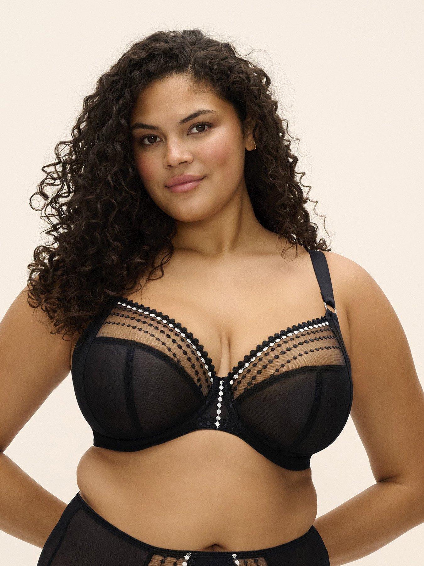 Image 1 of 4 of Elomi Matilda Underwired Plunge Bra - Black