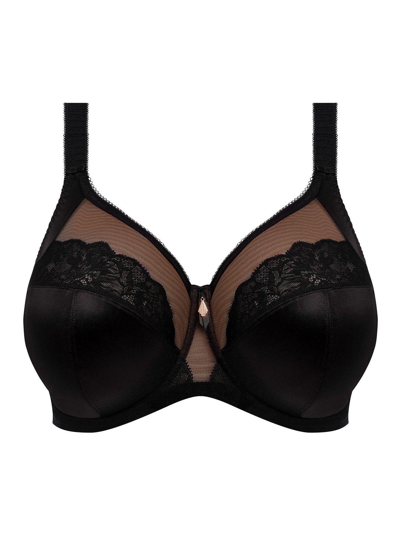  image of elomi-cate-allure-underwired-bra-black