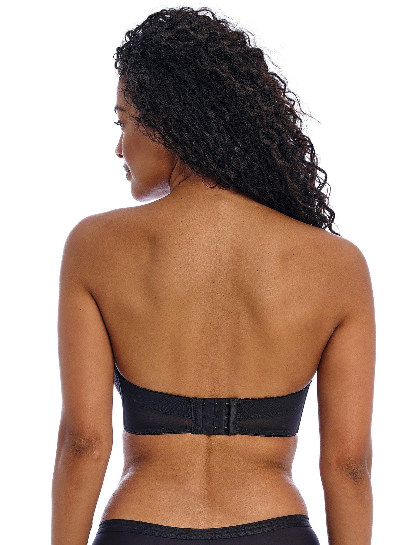 Freya Tailored Underwired Moulded Strapless Bra - Black