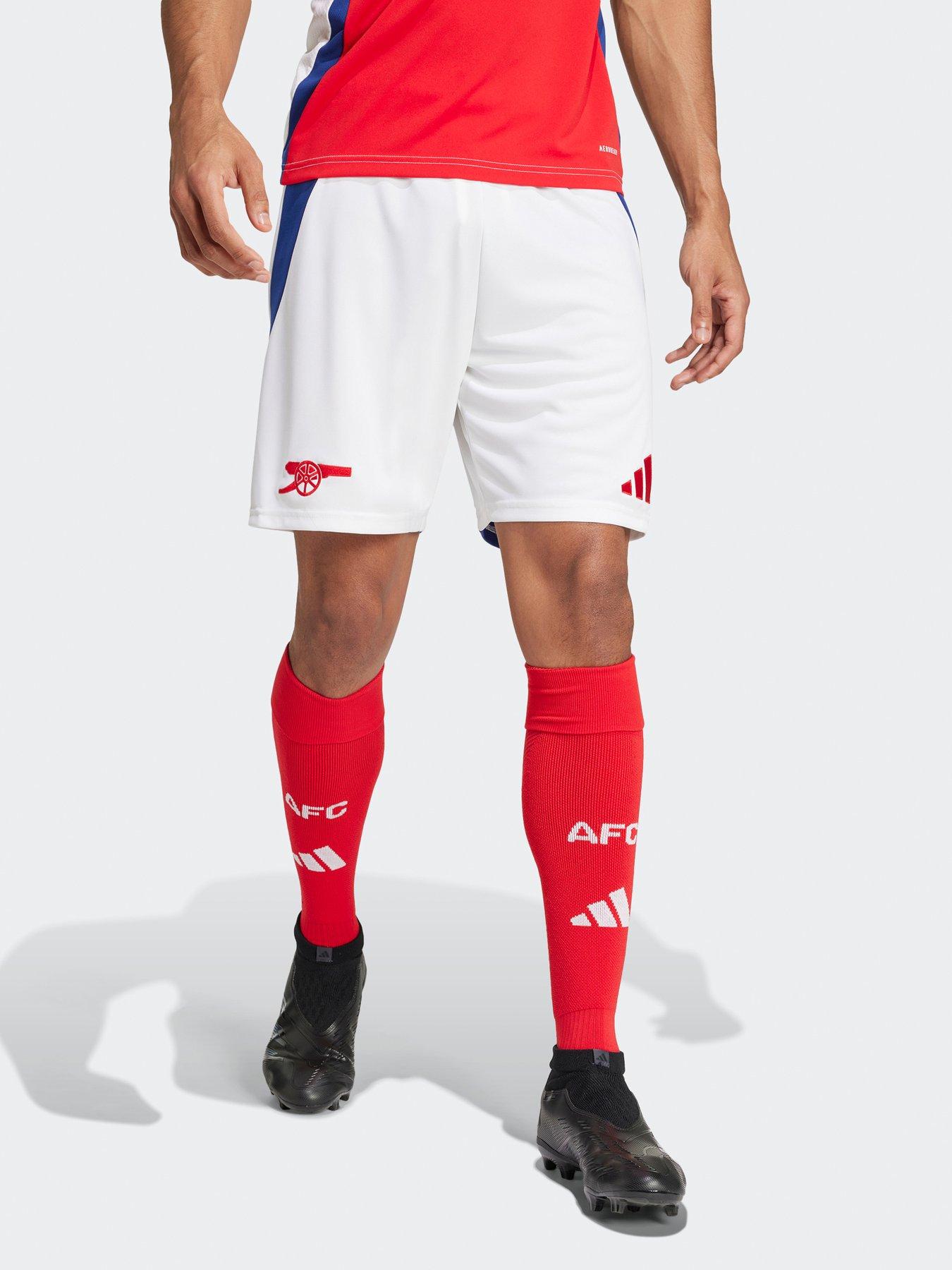 adidas Arsenal Mens 24/25 Home Stadium Shorts - White