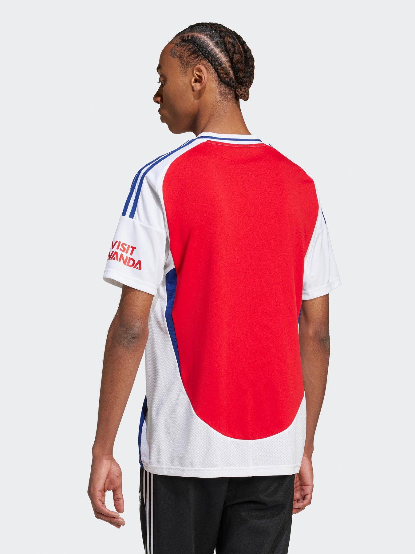 stillFront image of adidas-arsenal-mens-2425-home-stadium-replica-shirt-red