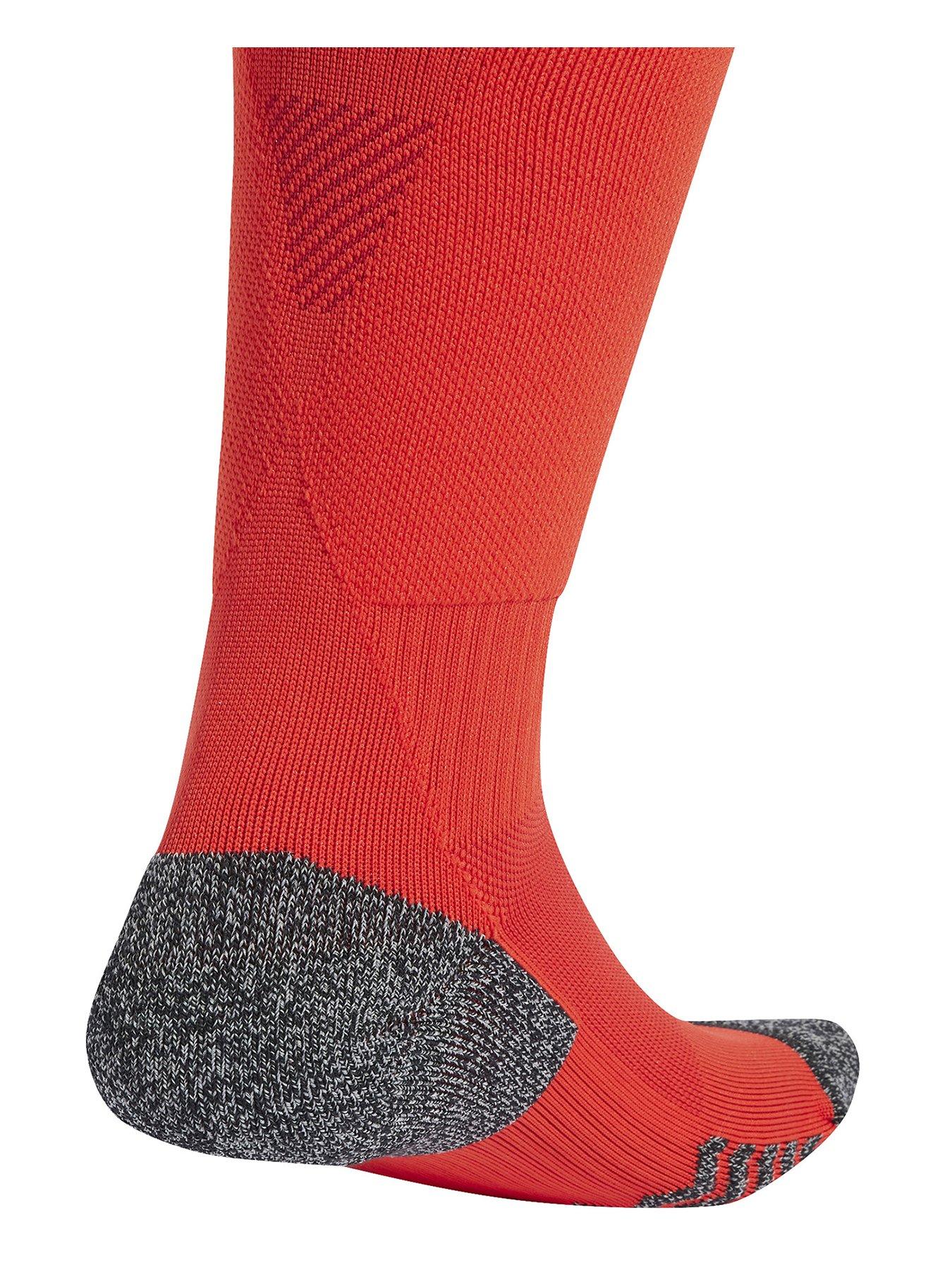 back image of adidas-bayern-2425-home-junior-stadium-socks-red
