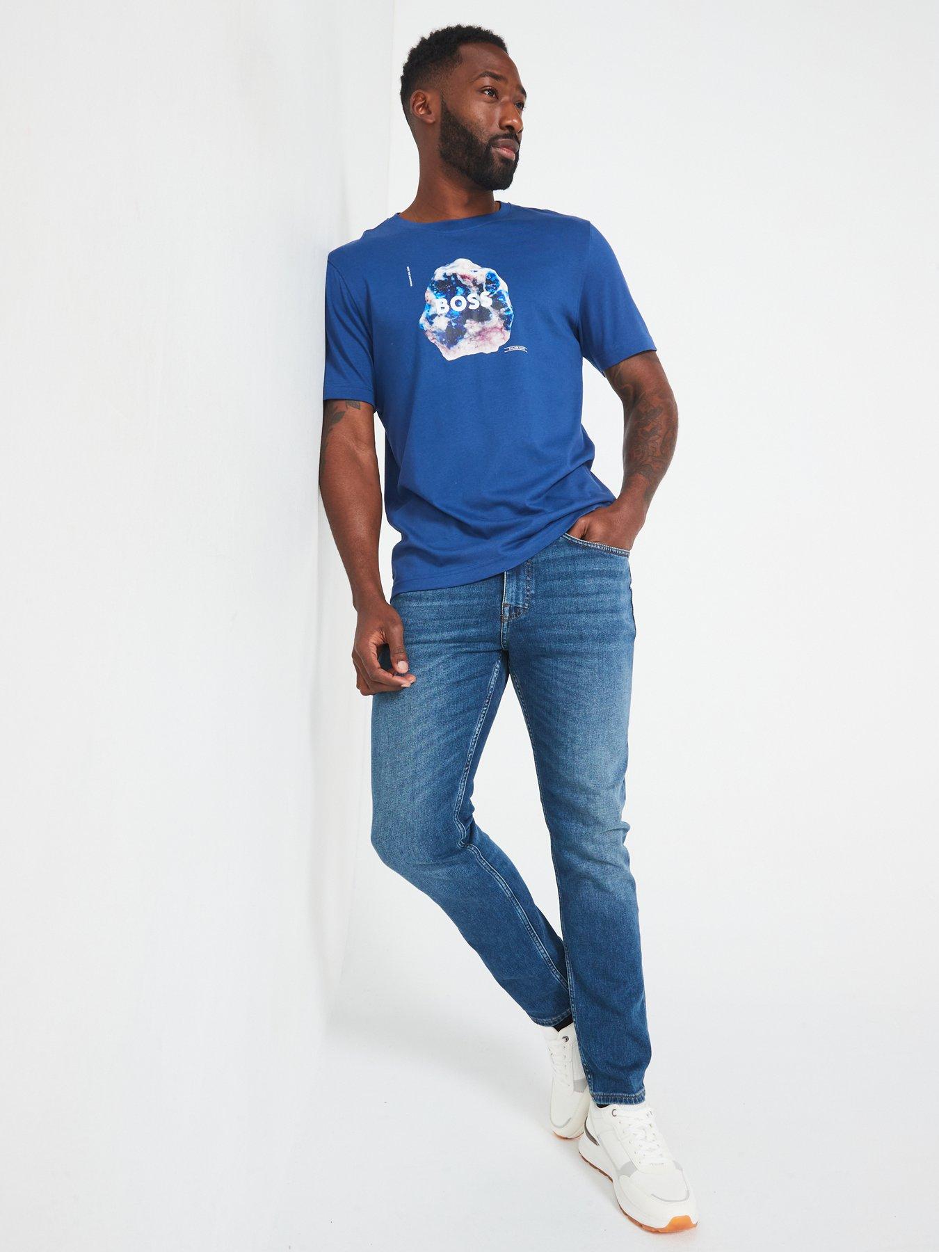  image of boss-delaware-slim-fit-jeans-midi-wash