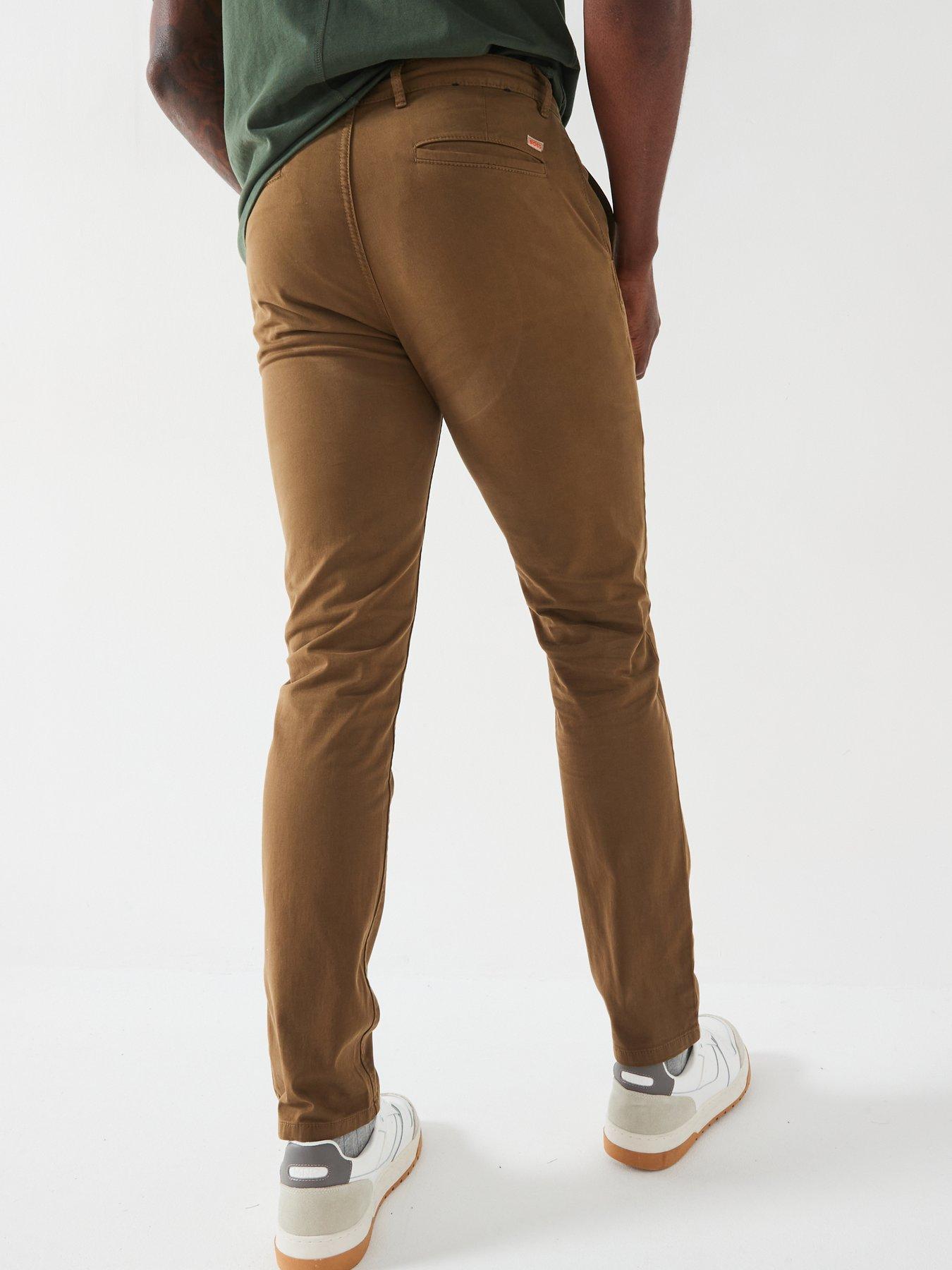  image of boss-slim-fit-chinos-khaki