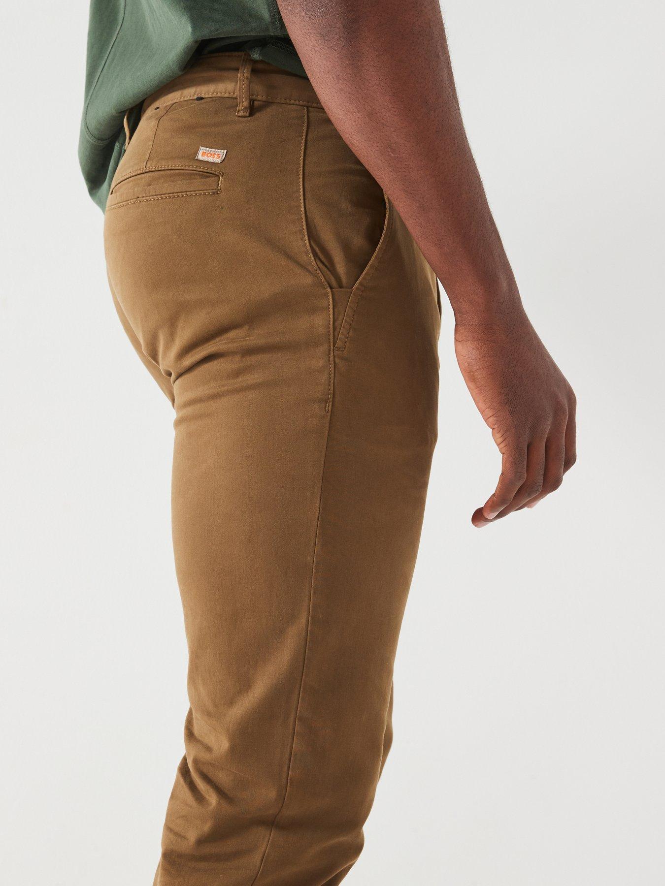  image of boss-slim-fit-chinos-khaki