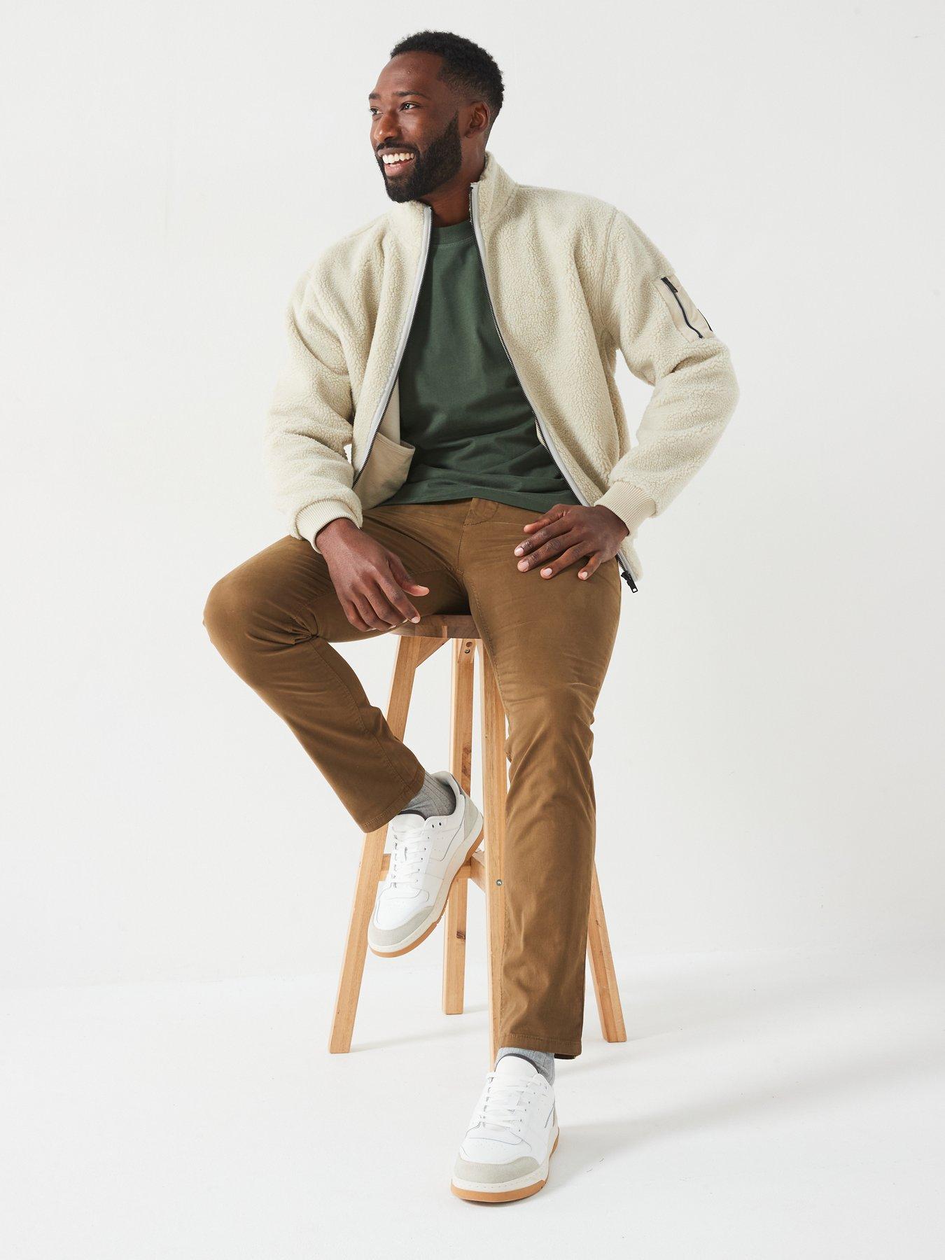  image of boss-slim-fit-chinos-khaki
