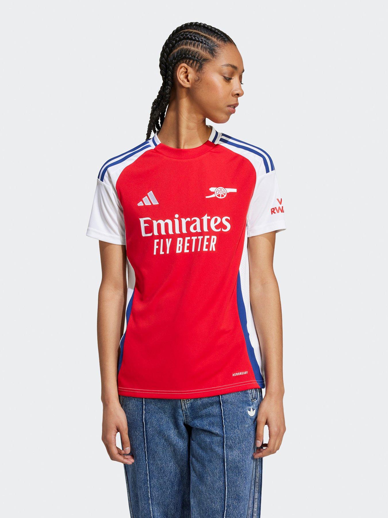 adidas Arsenal Womens 24/25 Home Stadium Replica Shirt -red