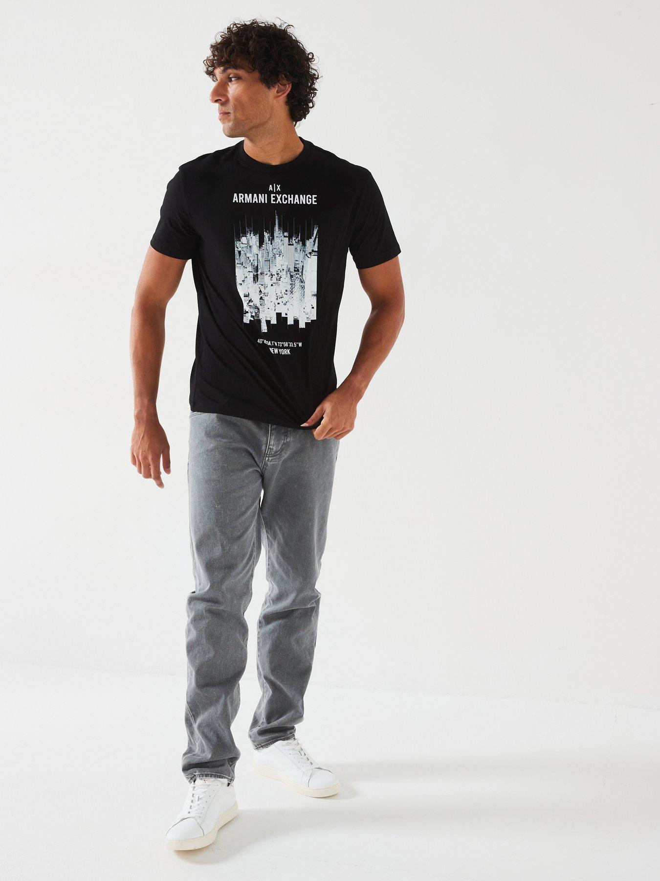  image of armani-exchange-new-york-graphic-t-shirt-black