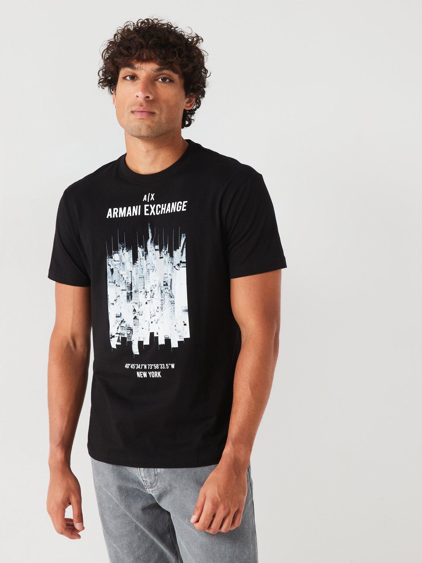  image of armani-exchange-new-york-graphic-t-shirt-black