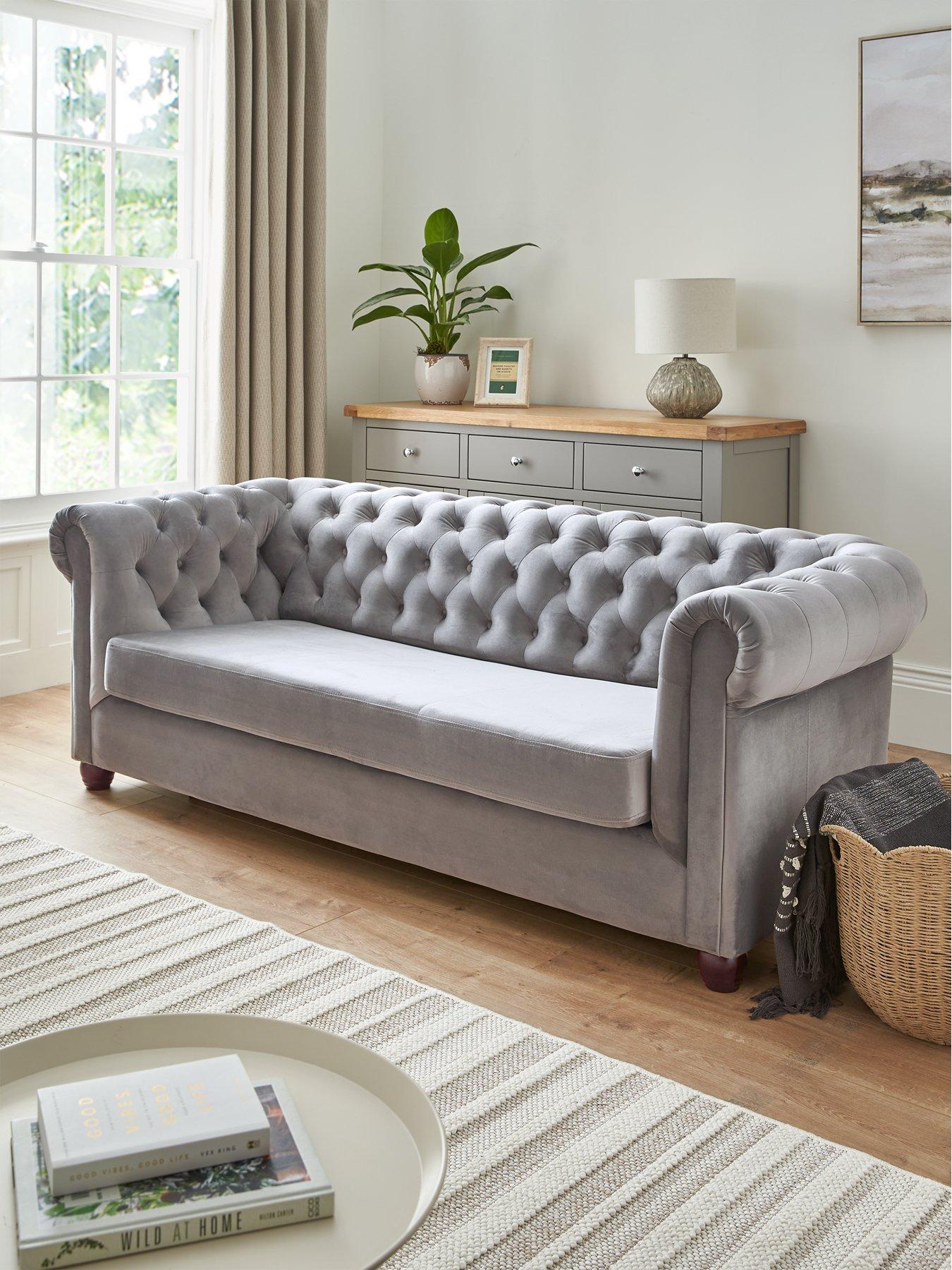  image of very-home-chester-fabric-sofa-bednbsp--fscreg-certified
