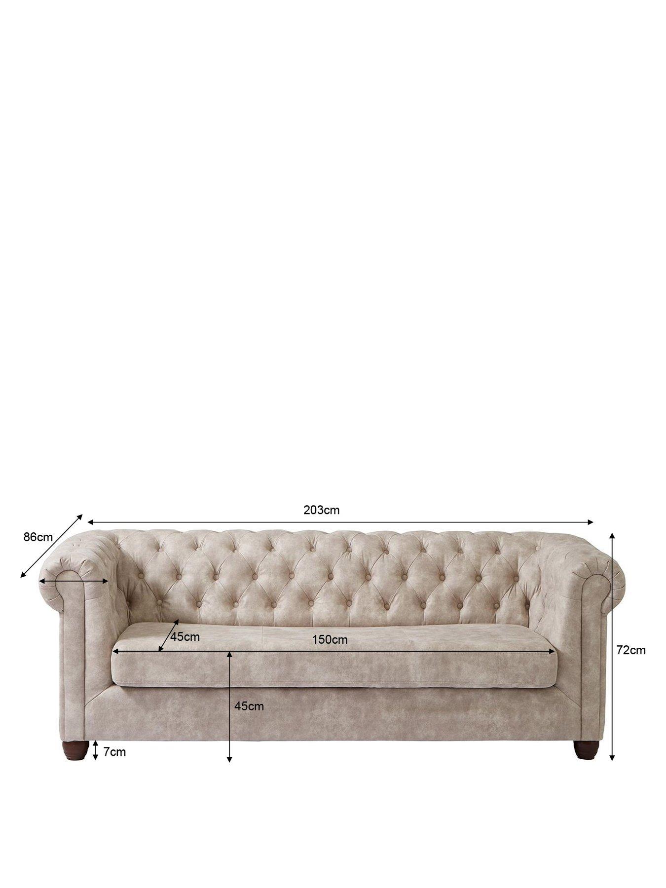  image of very-home-chester-fabric-sofa-bednbsp--fscreg-certified