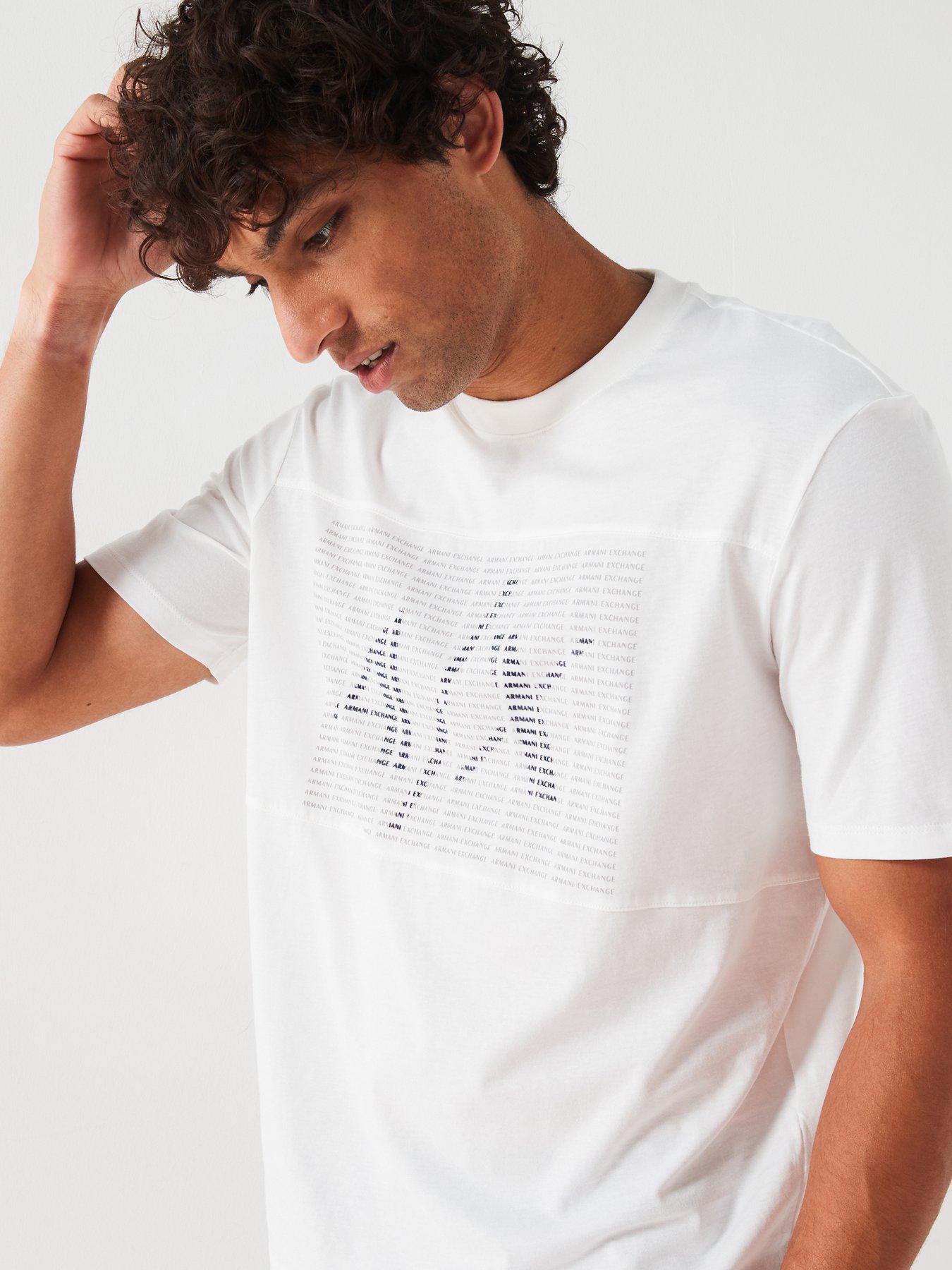  image of armani-exchange-regular-fit-macro-logo-graphic-t-shirt-off-white