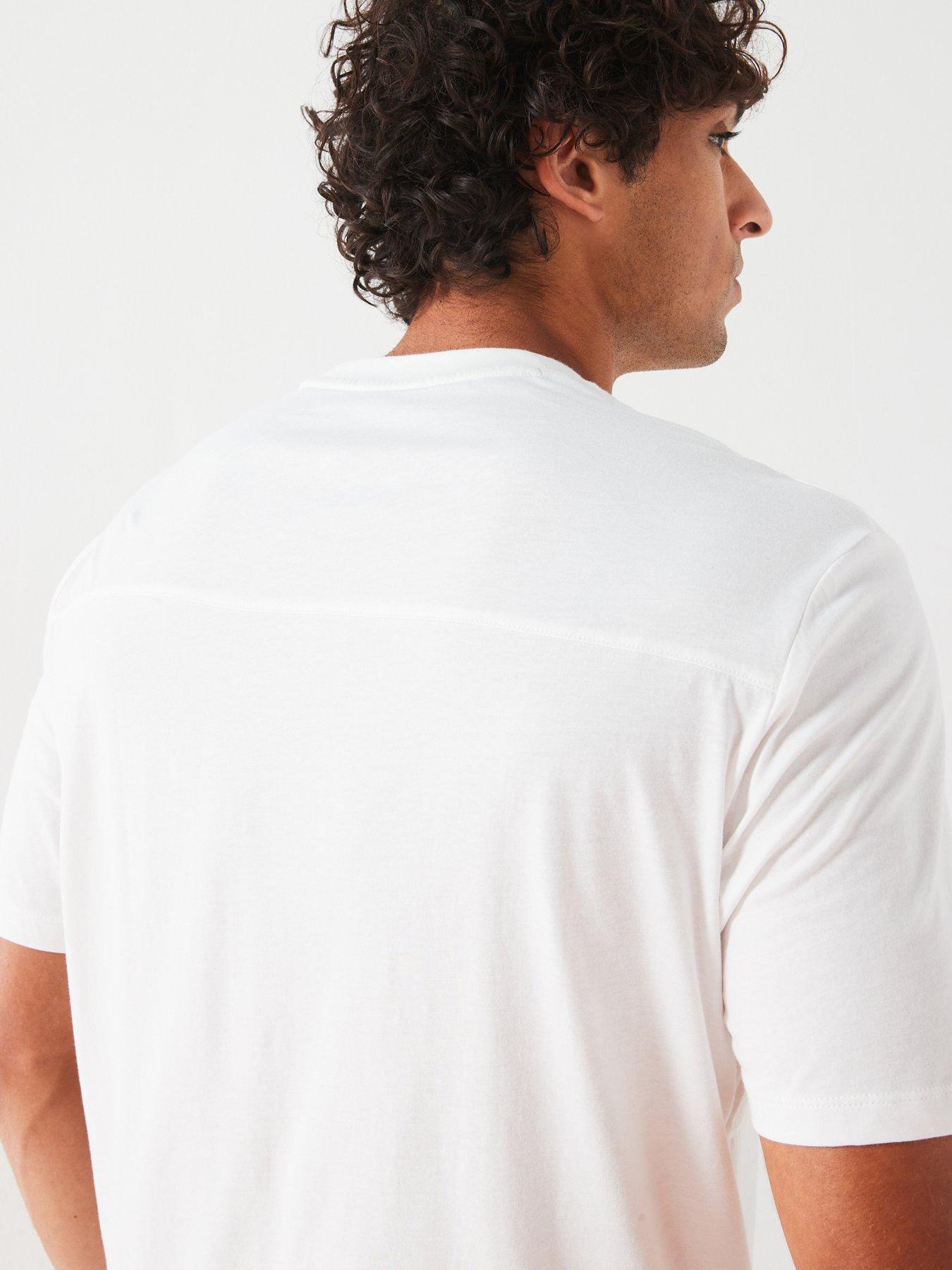  image of armani-exchange-regular-fit-macro-logo-graphic-t-shirt-off-white