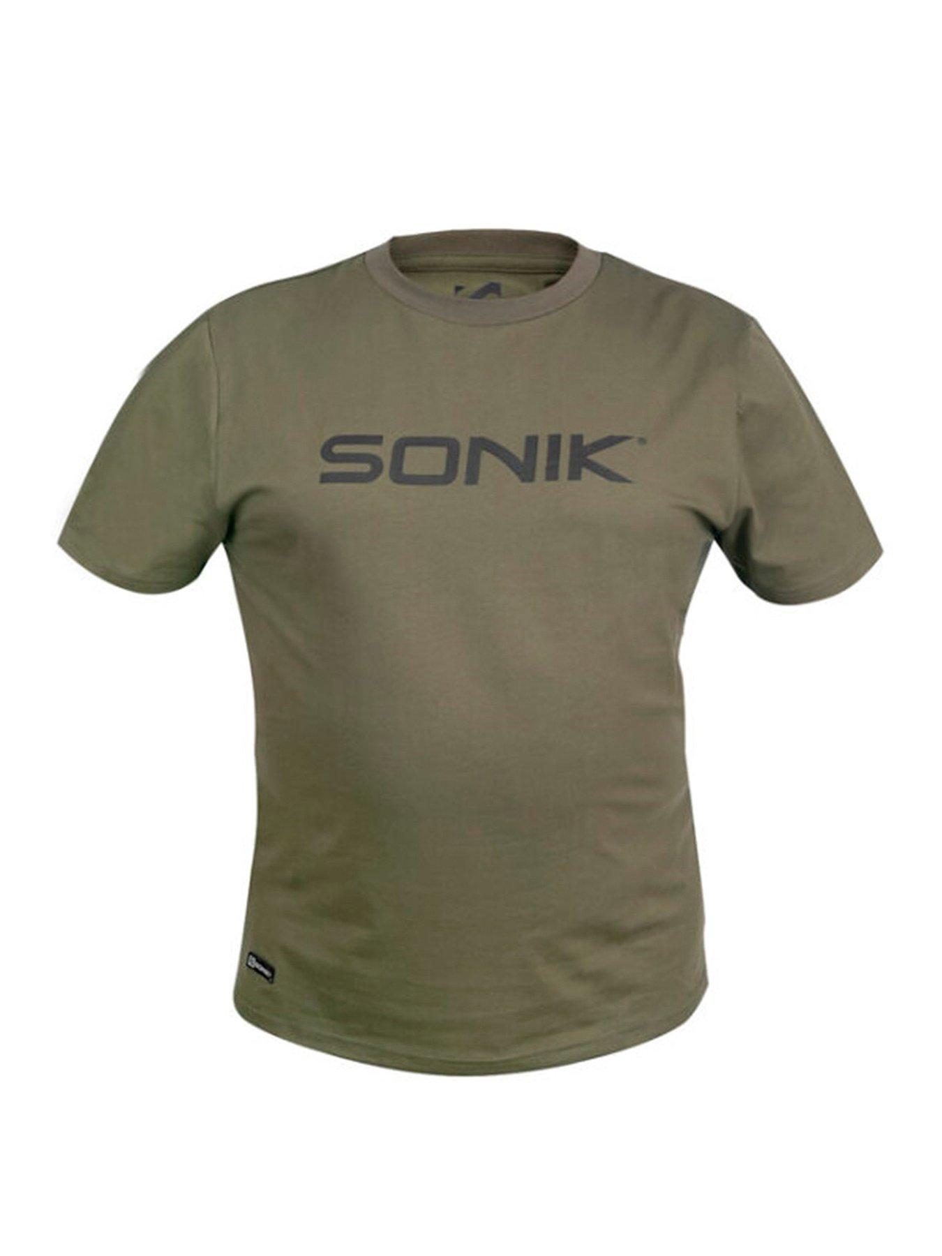 Image 1 of 2 of Sonik Raglan T-Shirt Green