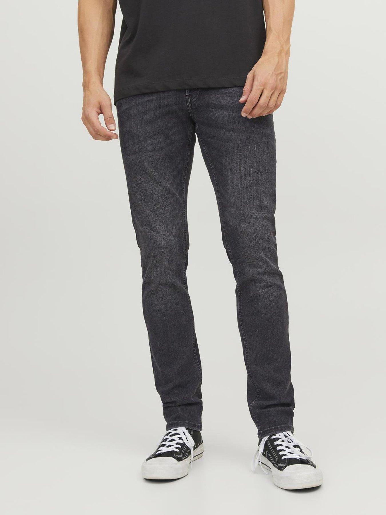 Jack Jones Glenn Slim Fit Jeans Black littlewoods