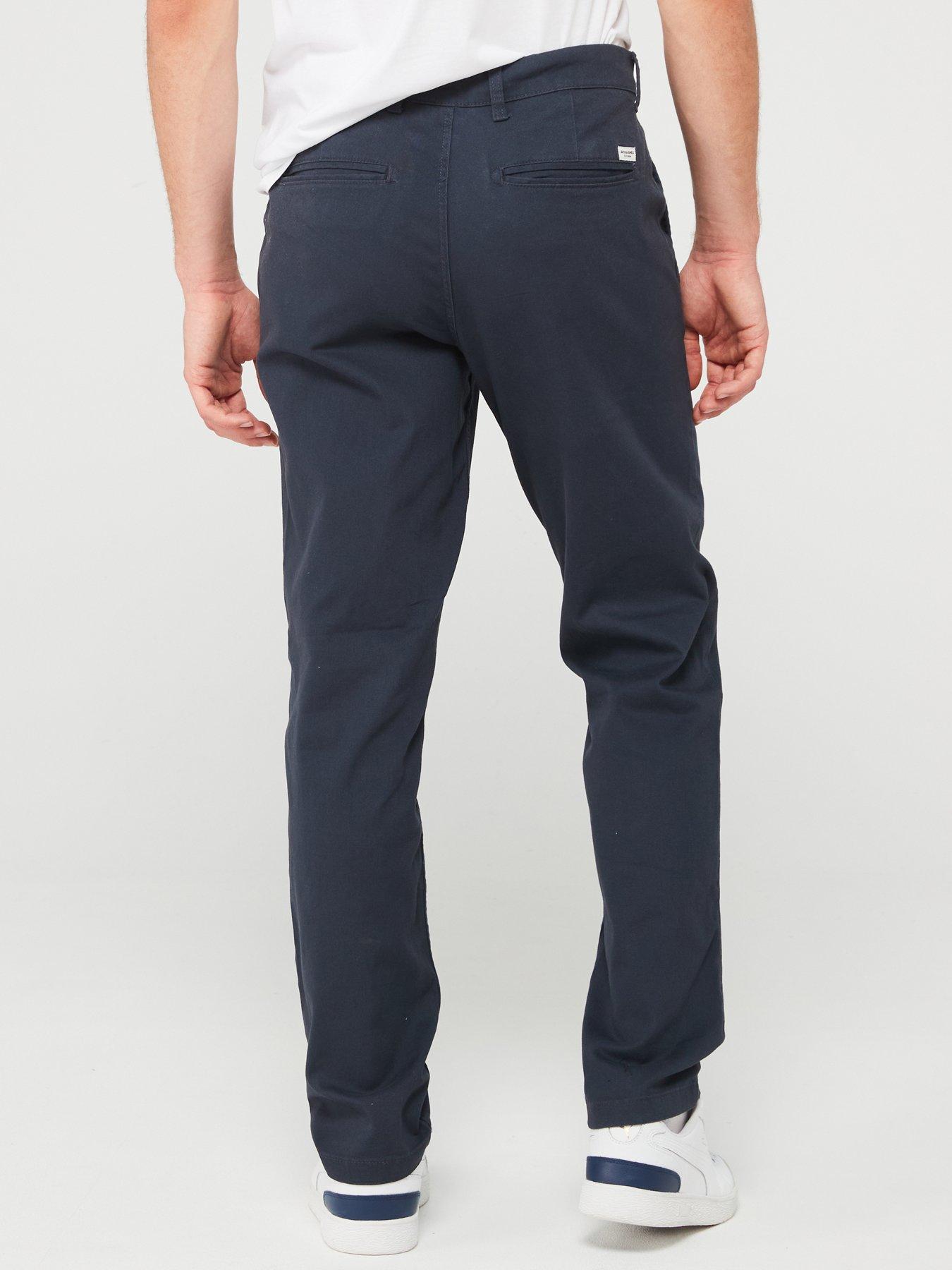 Image 2 of 5 of Jack & Jones Jack &amp; Jones Ollie Dave Straight Fit Chino Trousers
