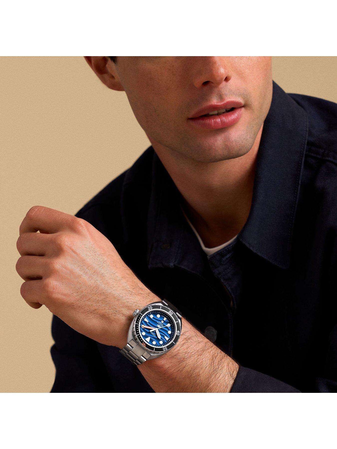Image 3 of 4 of Fossil Breaker 3&nbsp;-Hand Date Stainless Steel Watch