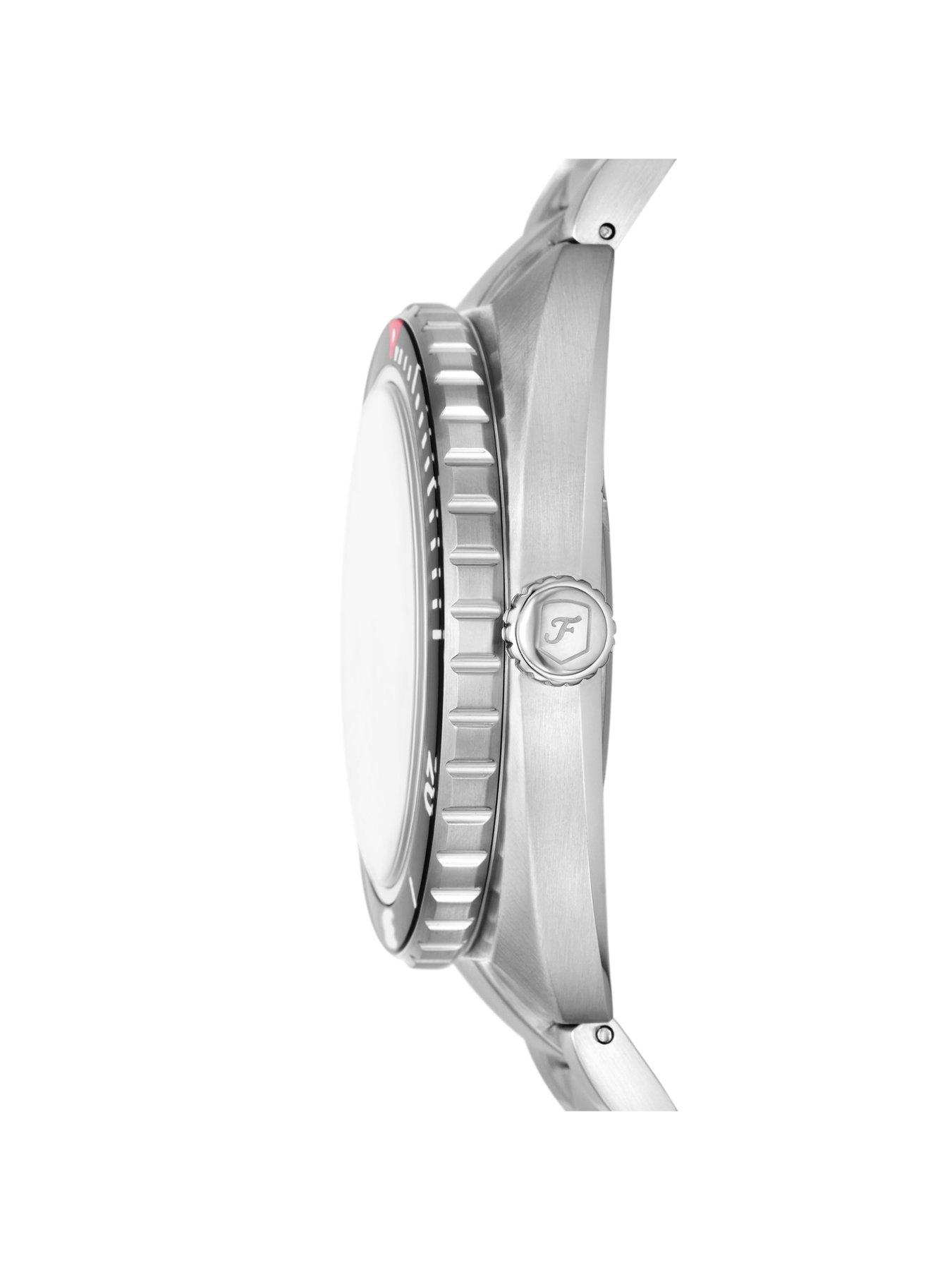 Image 4 of 4 of Fossil Breaker 3&nbsp;-Hand Date Stainless Steel Watch