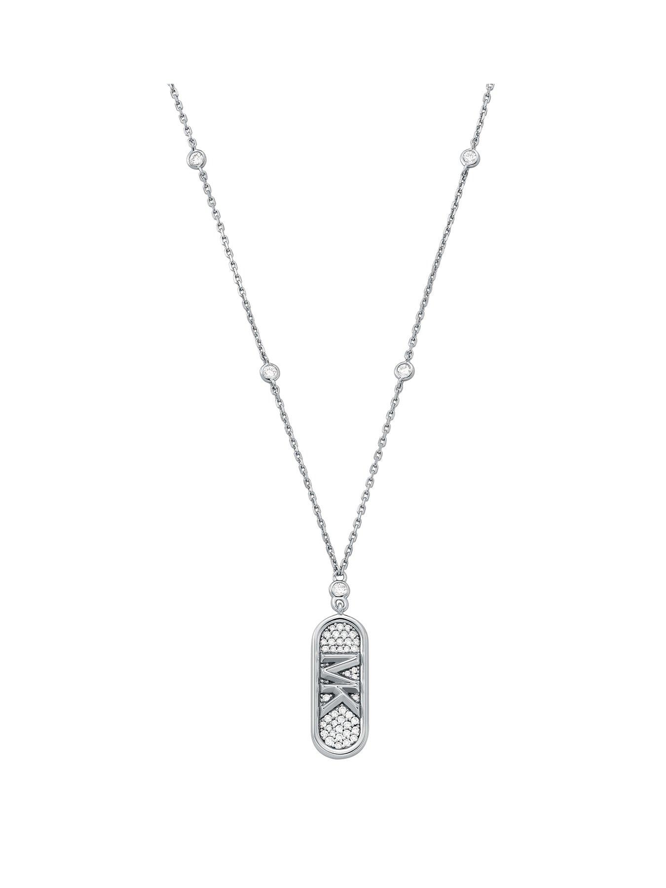 michael-kors-sterling-silver-empire-link-pendant-necklace