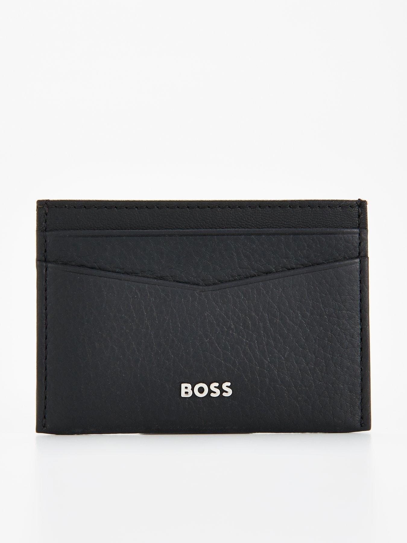 undefined New Crosstown Nikel Logo Card Holder - Black