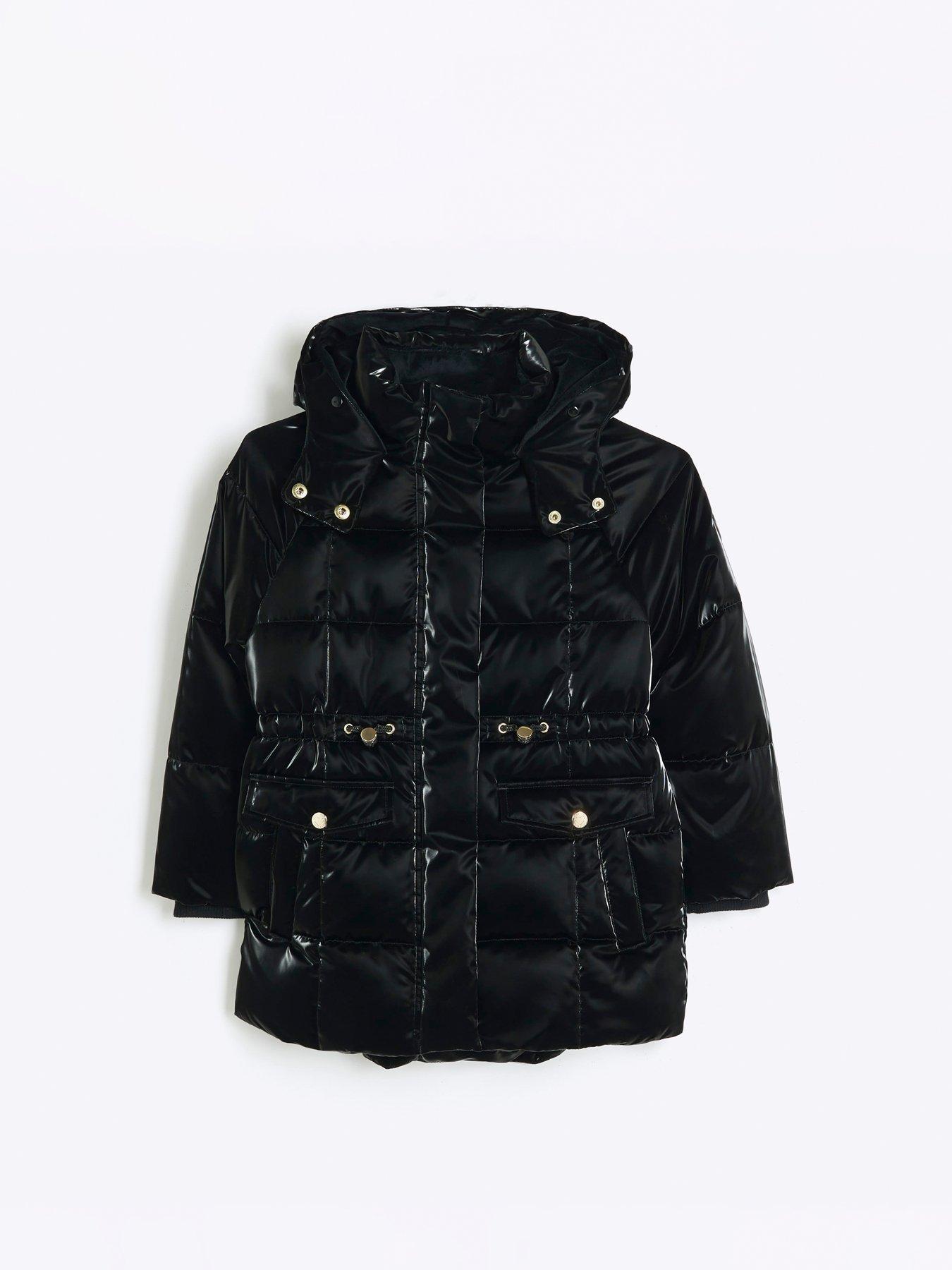 High Shine River Island Black Padded Jacket River Island Older